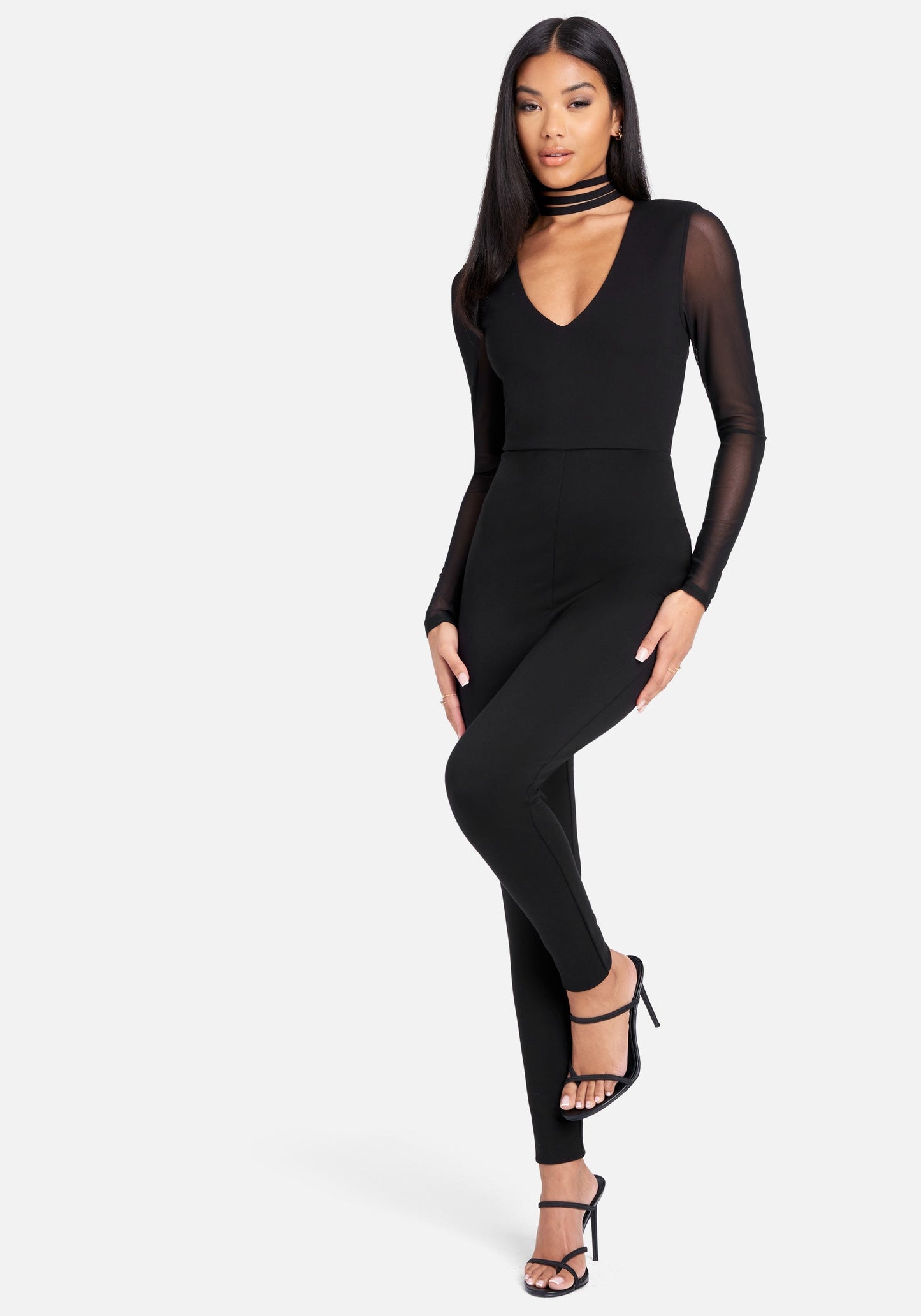 Choker Neck Catsuit