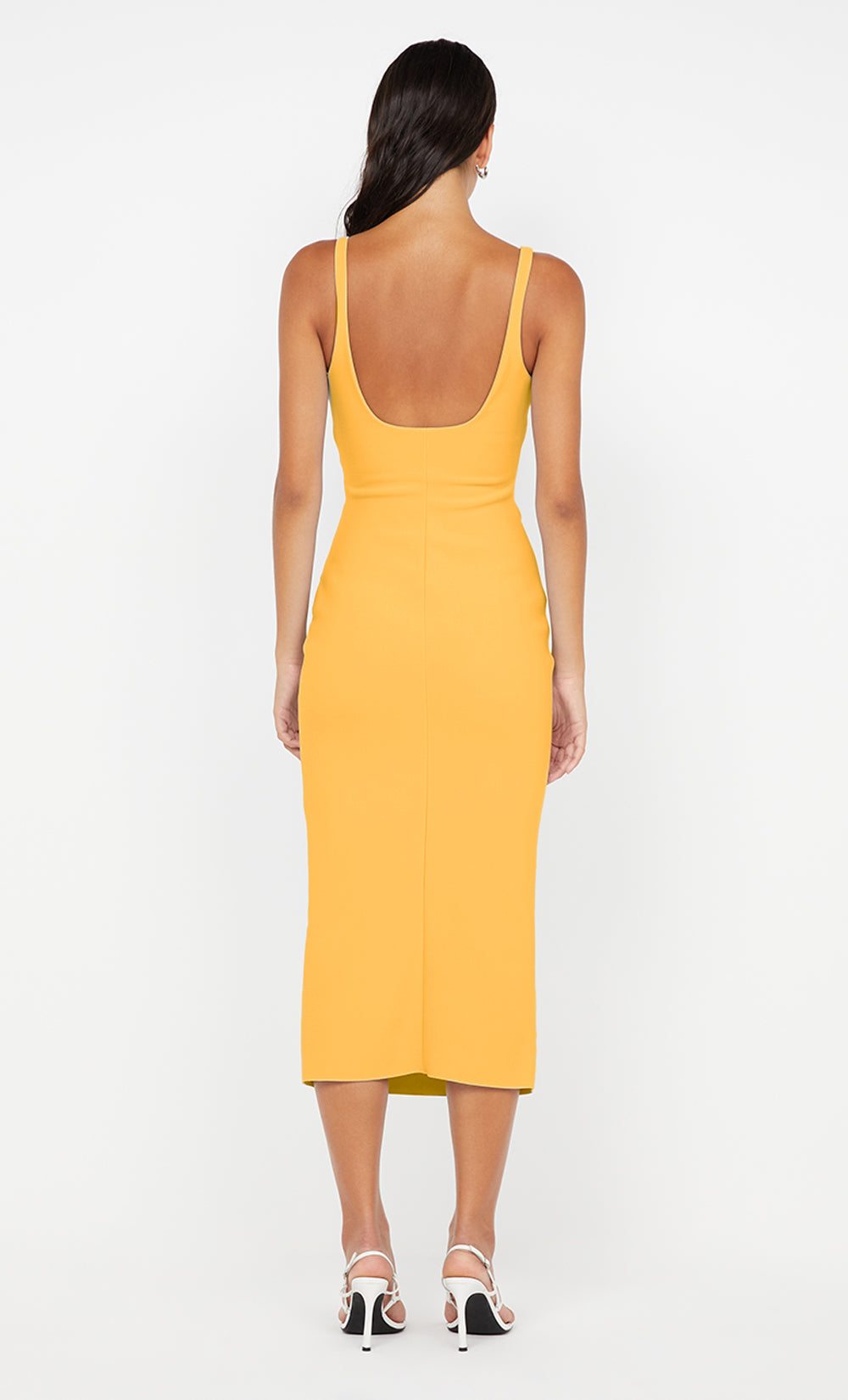 KARINA TUCK MIDI DRESS - MANGO