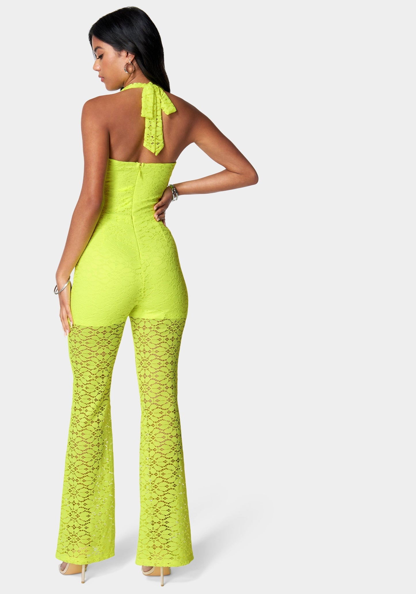 Halter Lace Jumpsuit