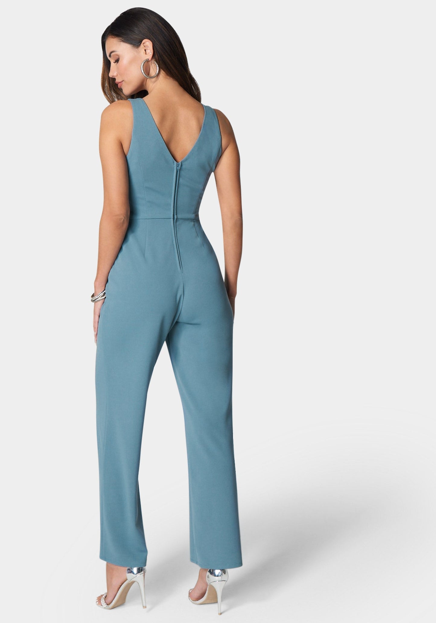 V Neck Core Jumpsuit