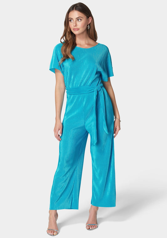 Plissé Culotte Jumpsuit