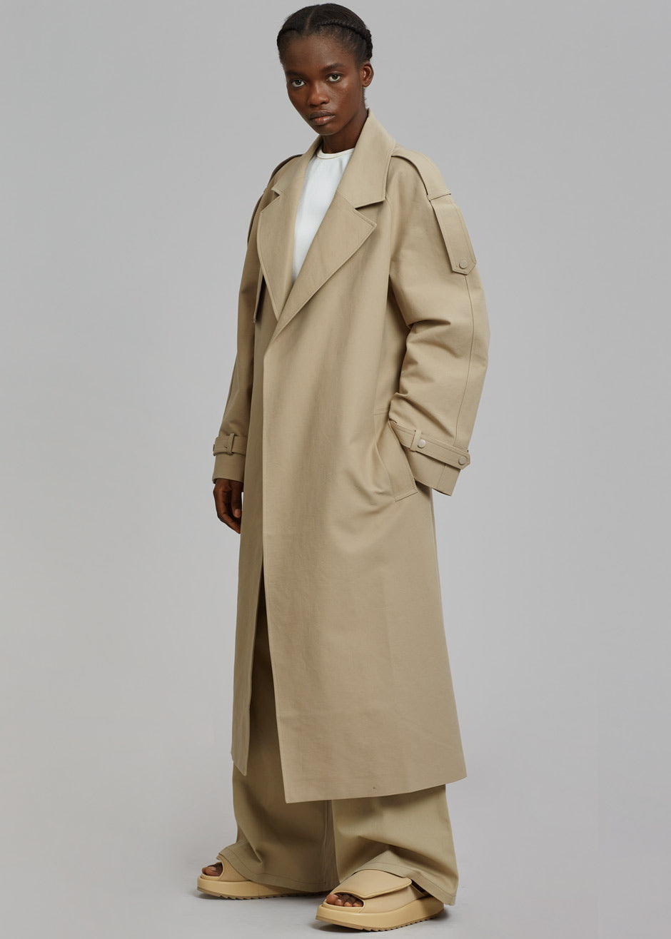 Rhodes Trench Coat - Natural