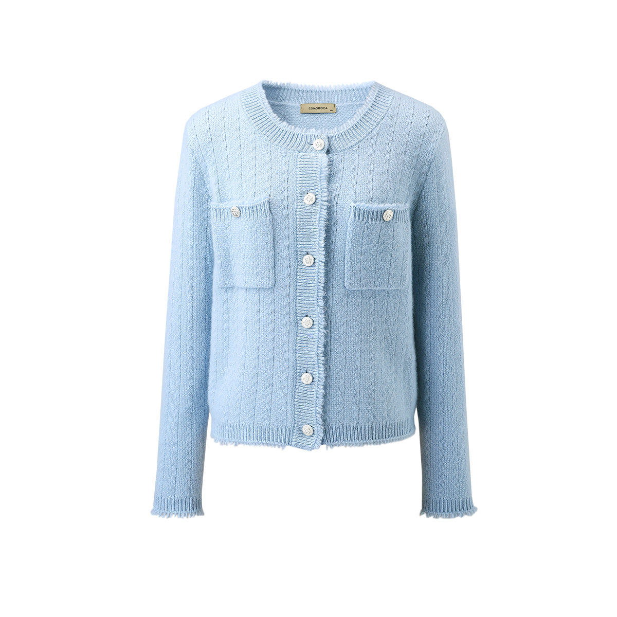 100% Cashmere Cozy Knitted Button Down Cardigan