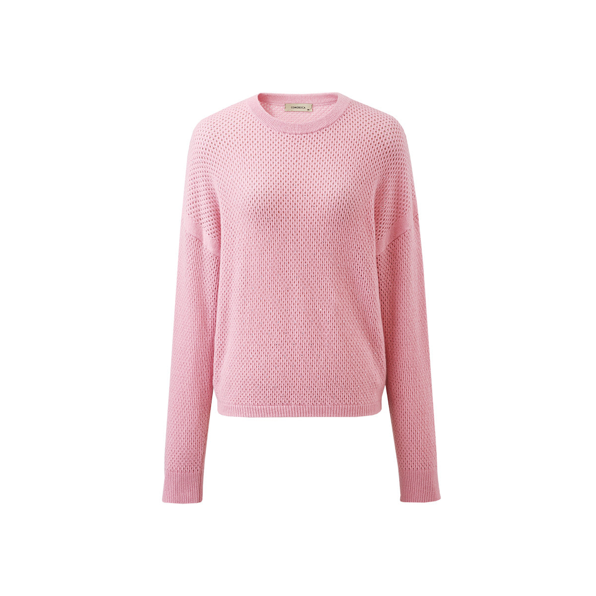 100% Cashmere Breathable Mesh Sweater