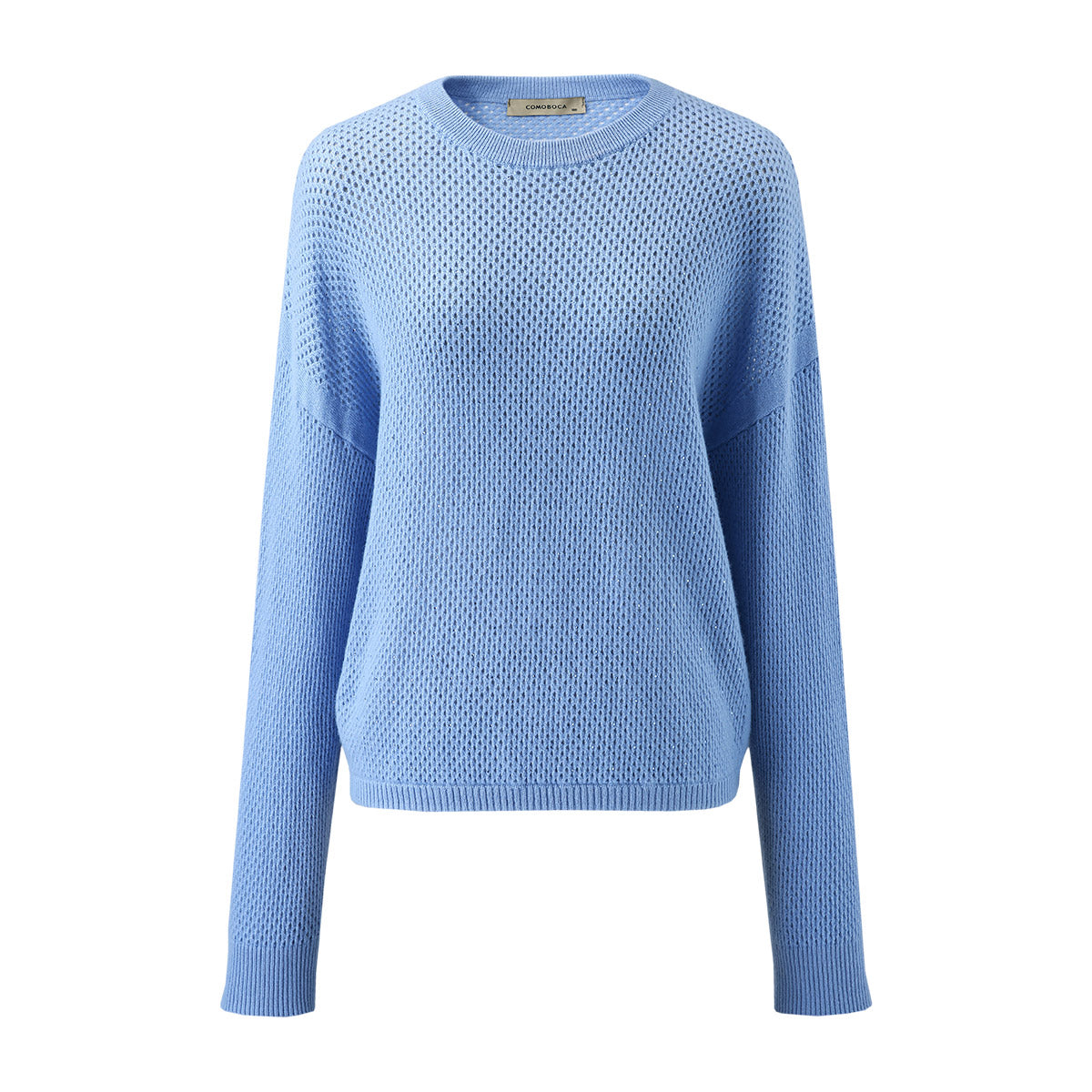 100% Cashmere Breathable Mesh Sweater