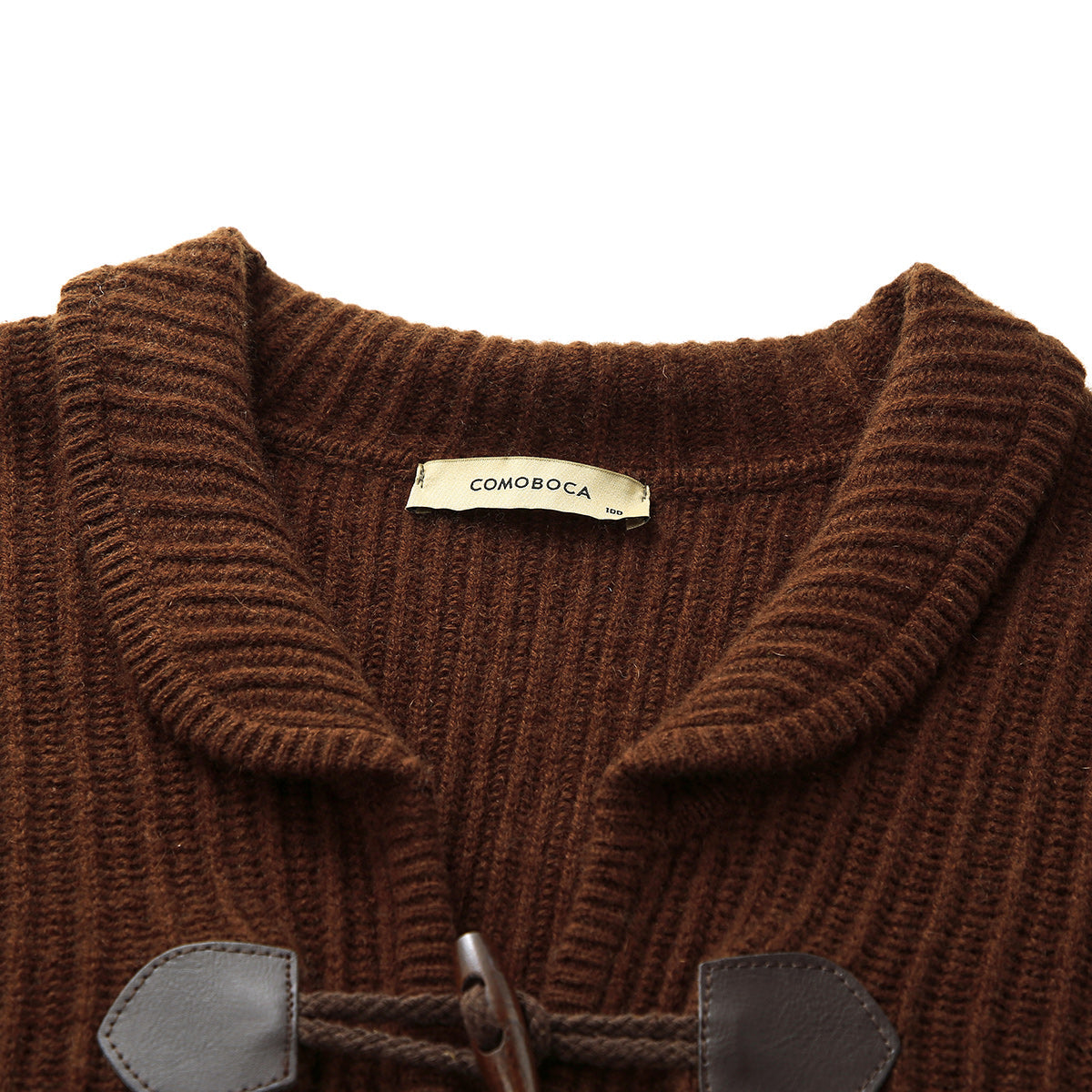 100% Cashmere Toggle Closure Knit Cardigan