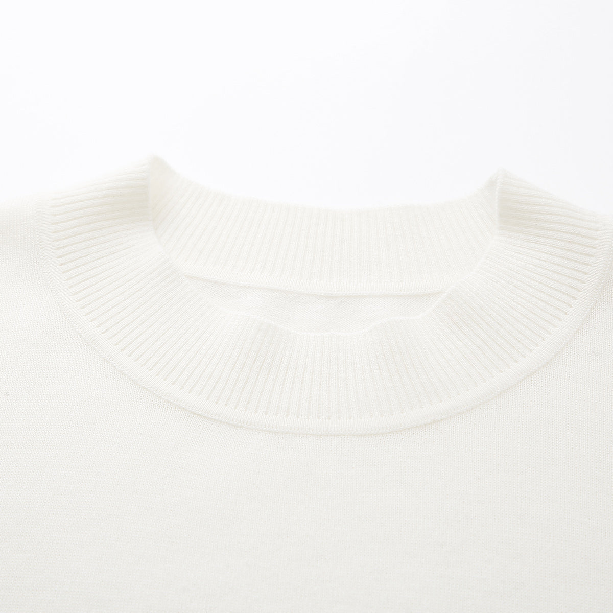 100% Wool Classic Short-Sleeve Sweater