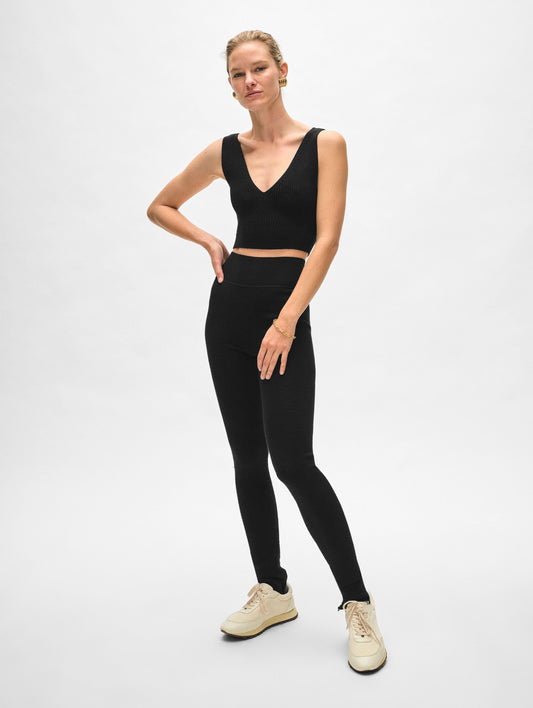 Superfine Merino Zip Leggings