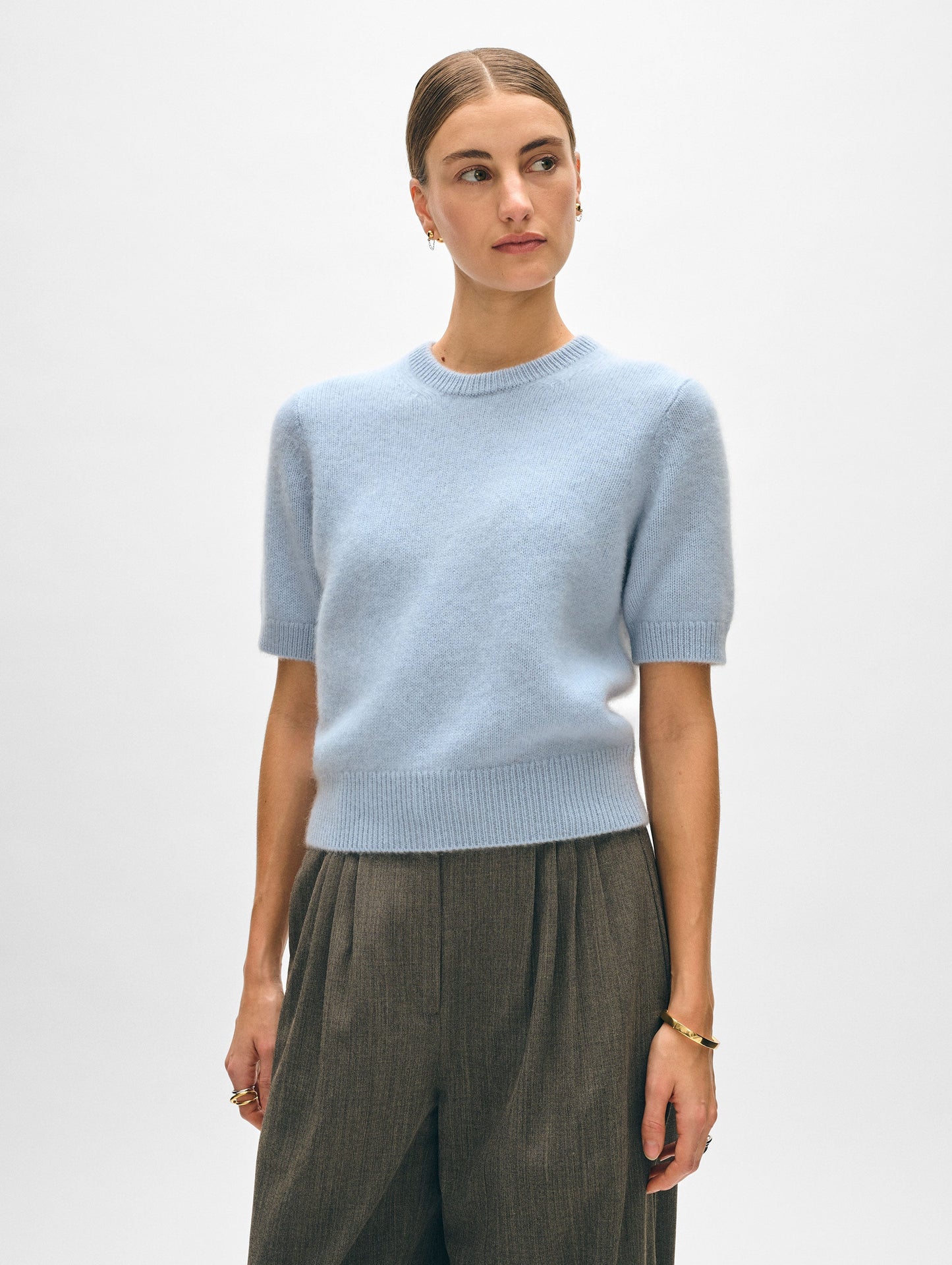 Brushed Cashmere Tee