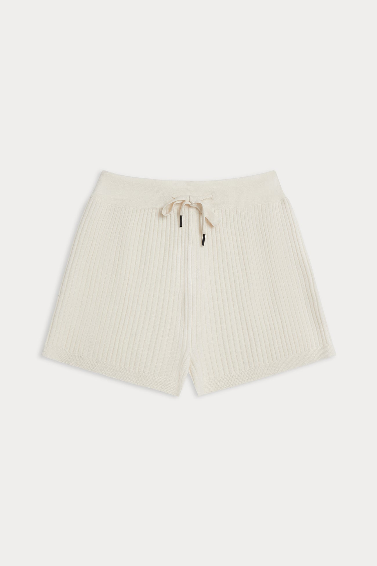 KEIRA CASHMERE RIBBED SHORTS