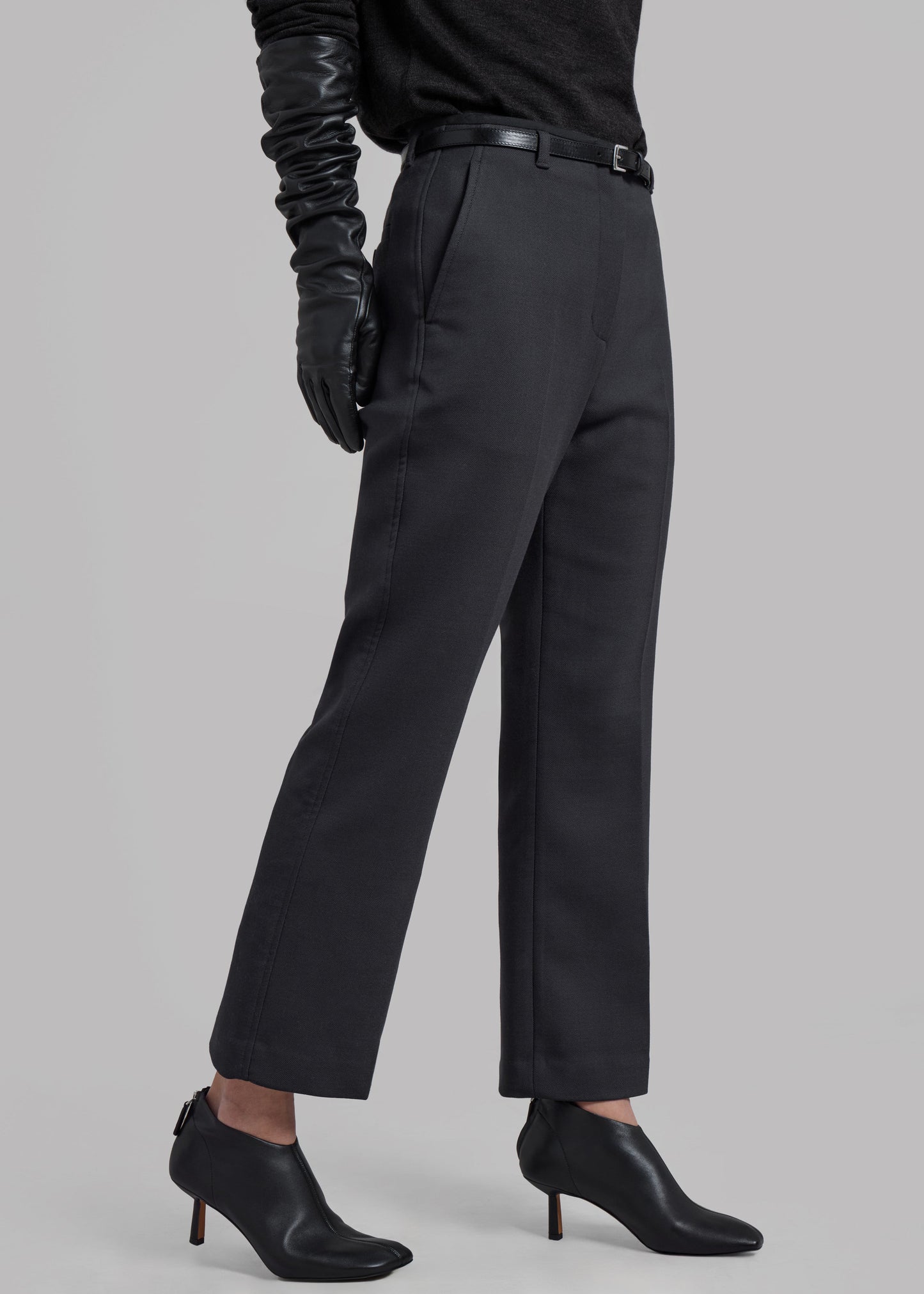 3.1 Phillip Lim Slim Kick Flare Trousers - Ink