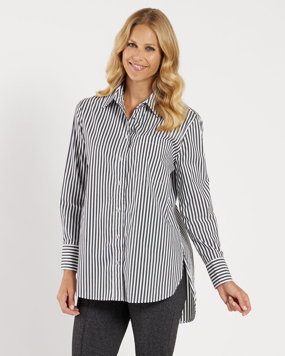 Kimber Top - Cotton Shirting