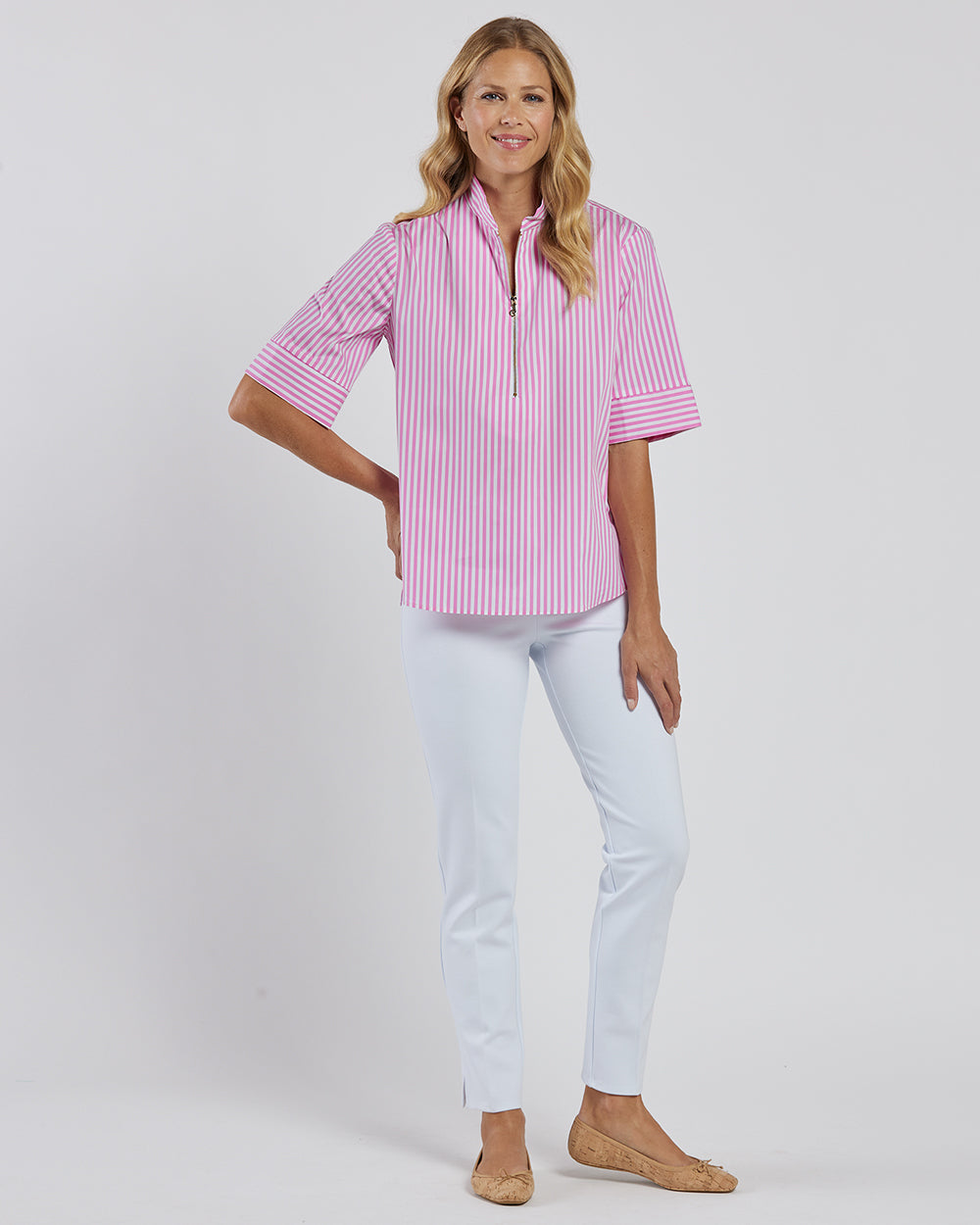 Goldie Top - Cotton Shirting