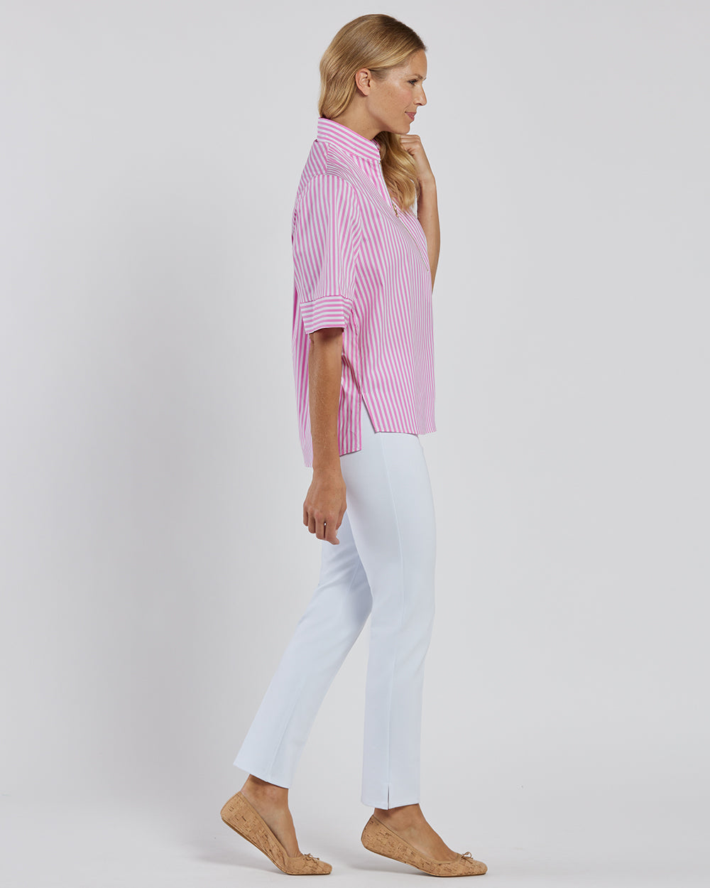 Goldie Top - Cotton Shirting