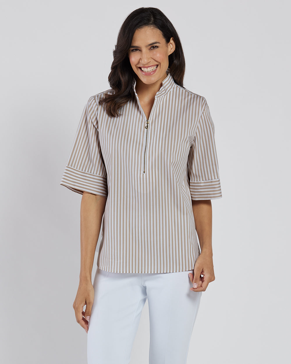 Goldie Top - Cotton Shirting