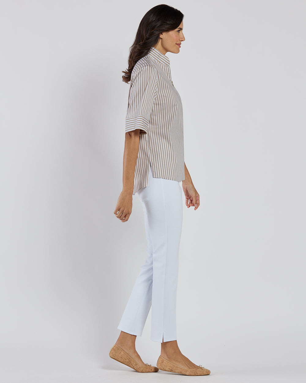 Goldie Top - Cotton Shirting