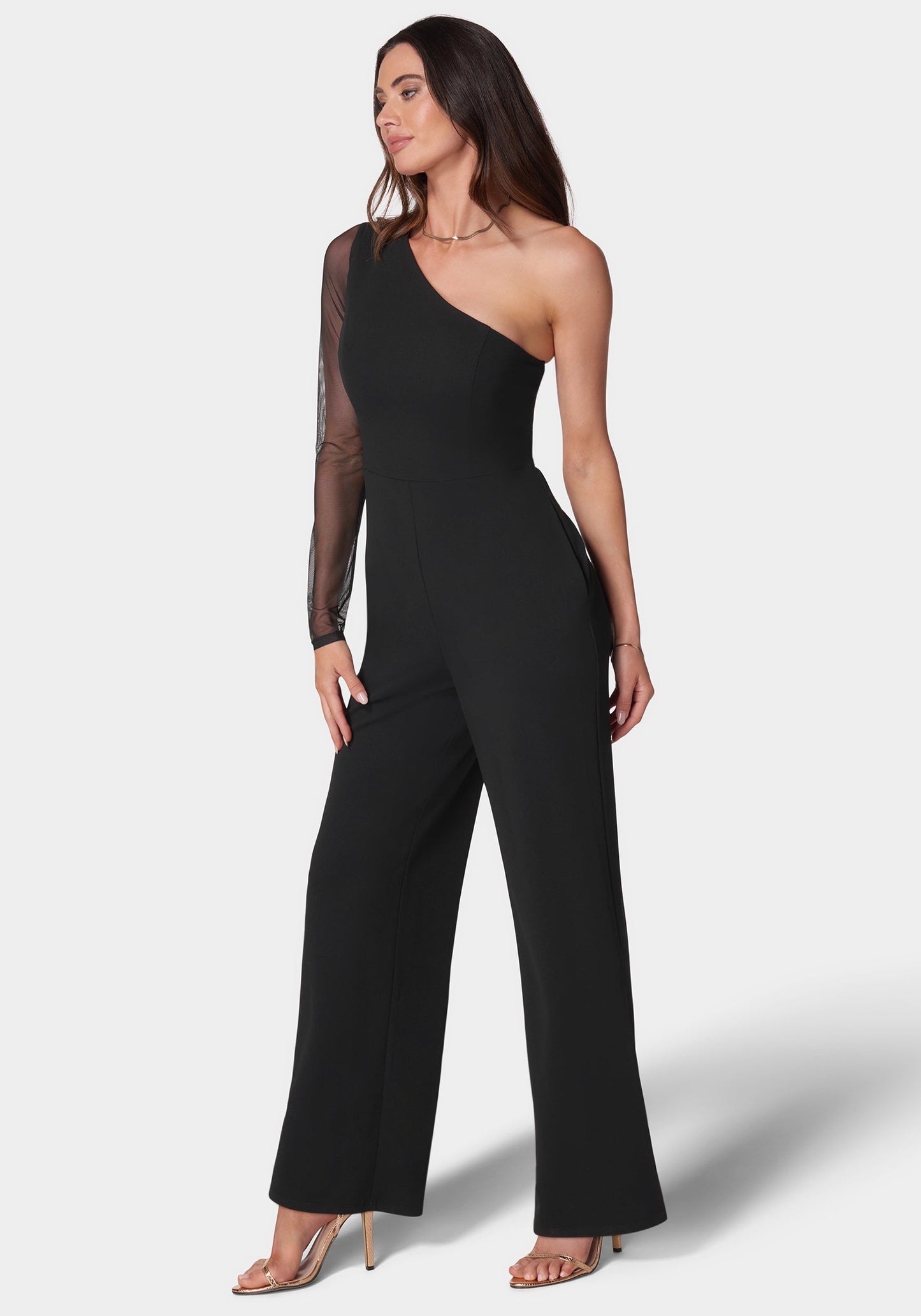 Celeste One Shoulder Jumpsuit