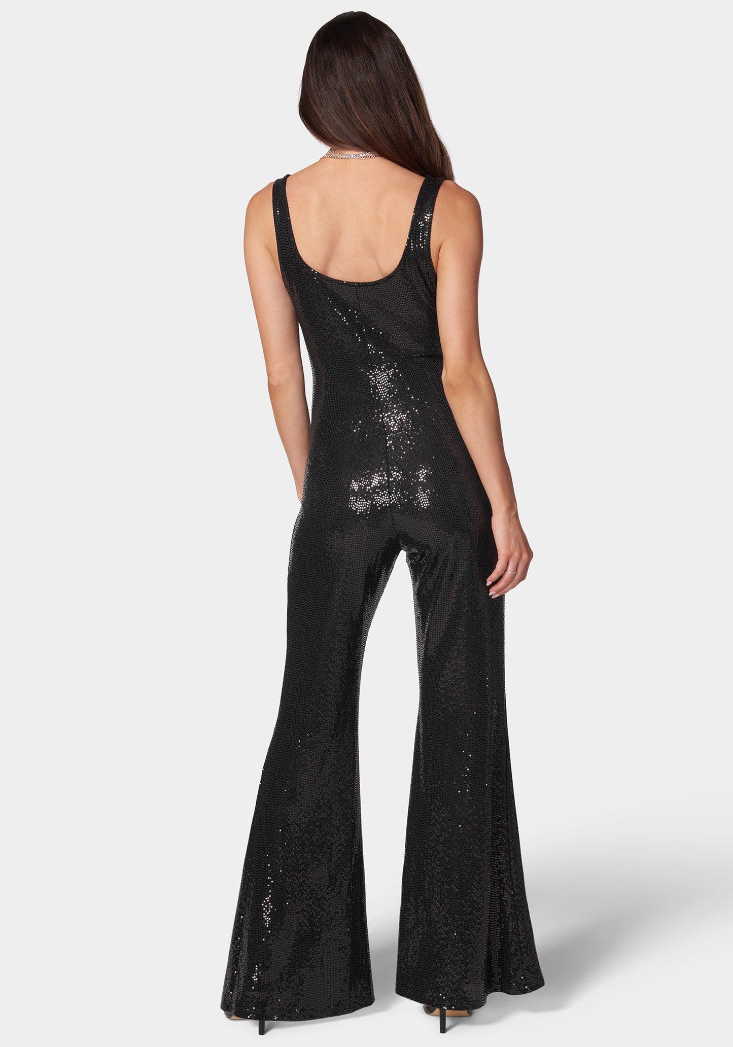 Stretch Sequin Catsuit