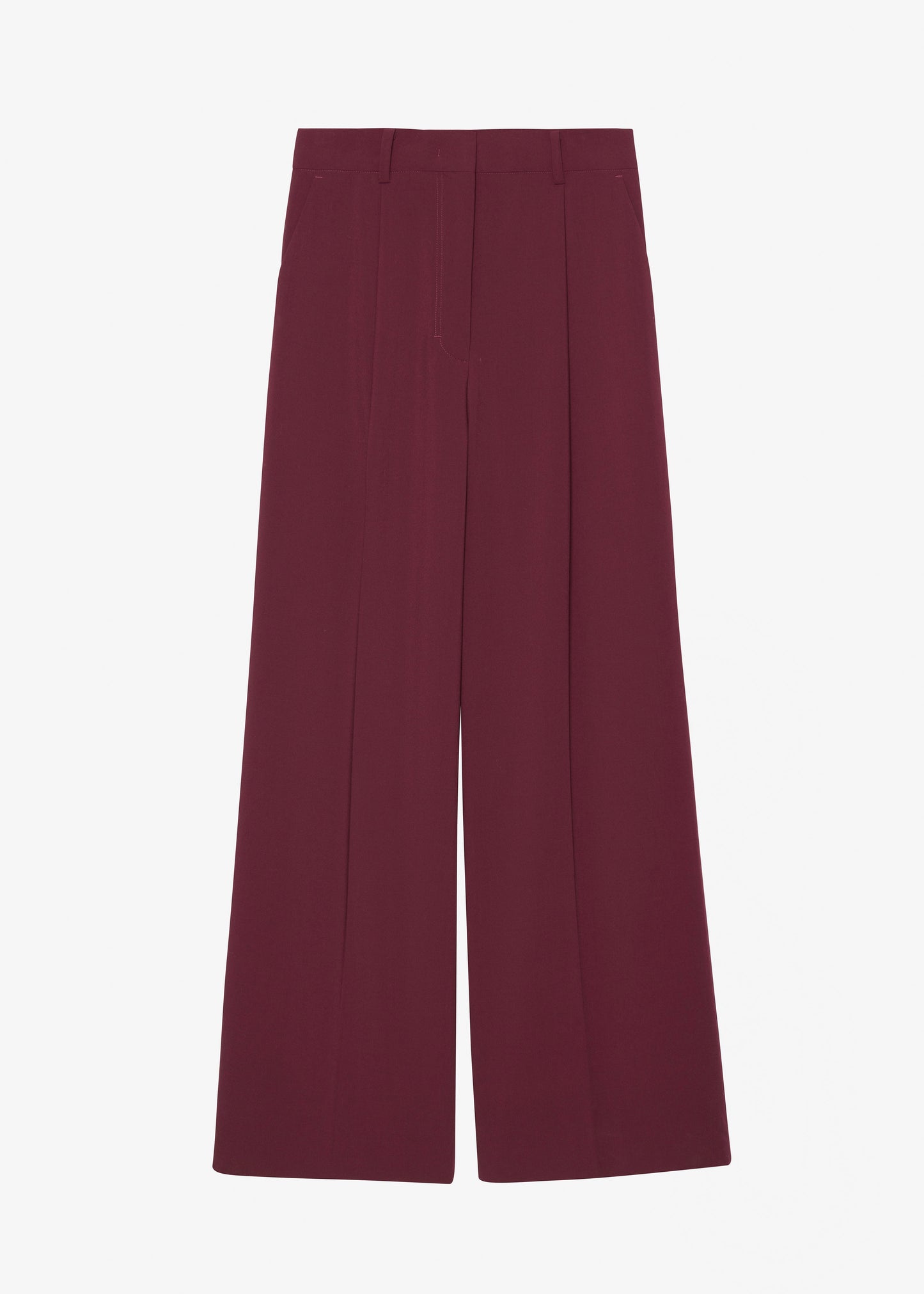 Abbie Trousers - Burgundy