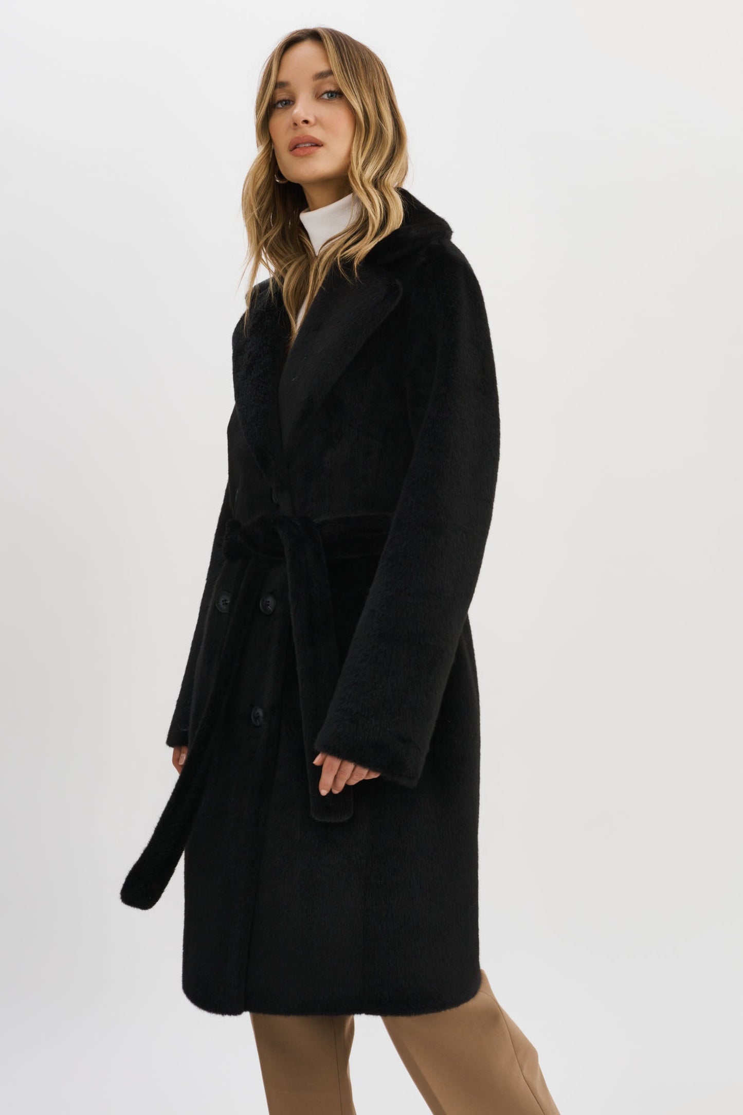 ABIGAIL | Faux Shearling Reversible Coat