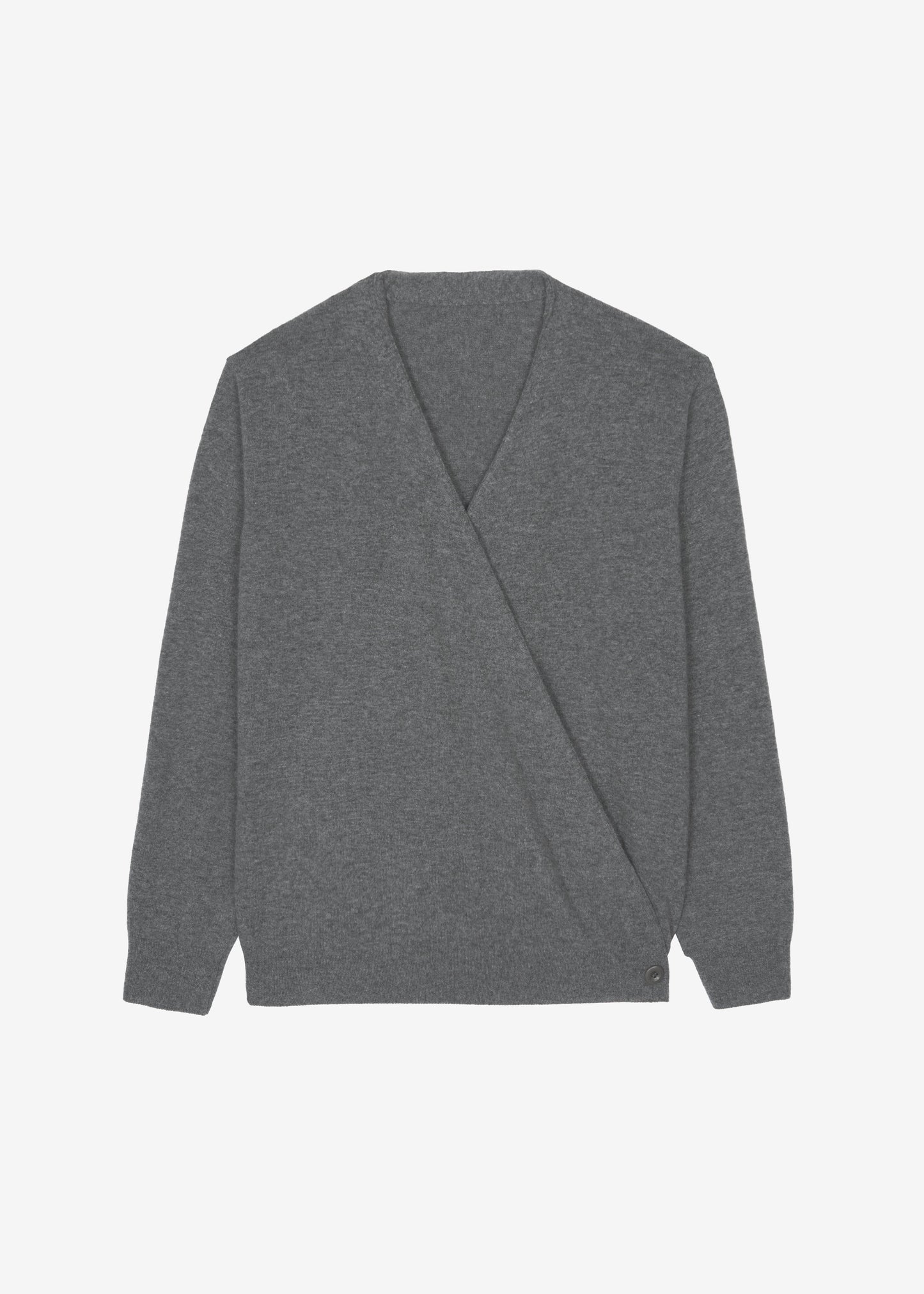 Albi Wrap Cardigan - Grey