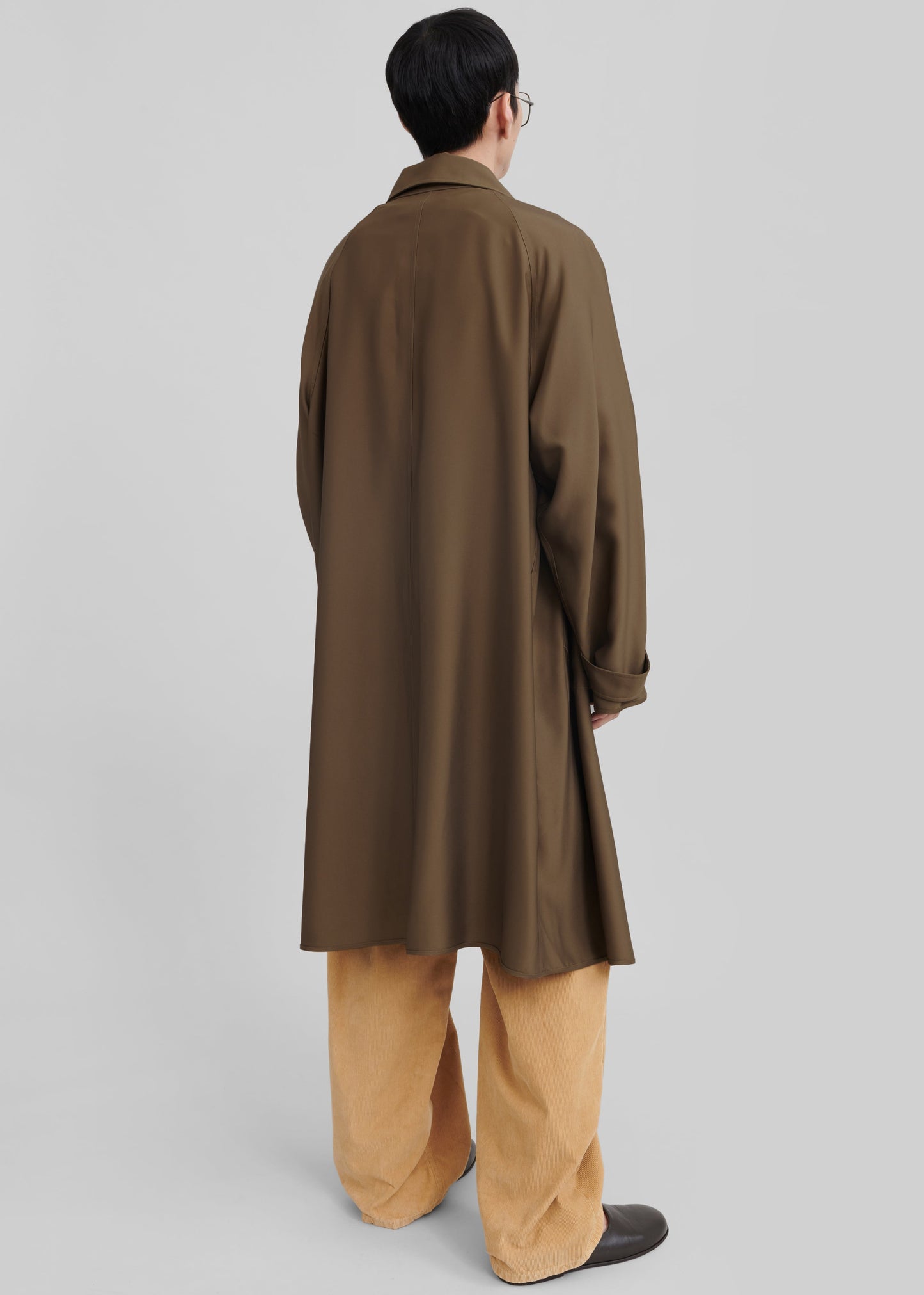 Aldrin Oversized Coat - Camel