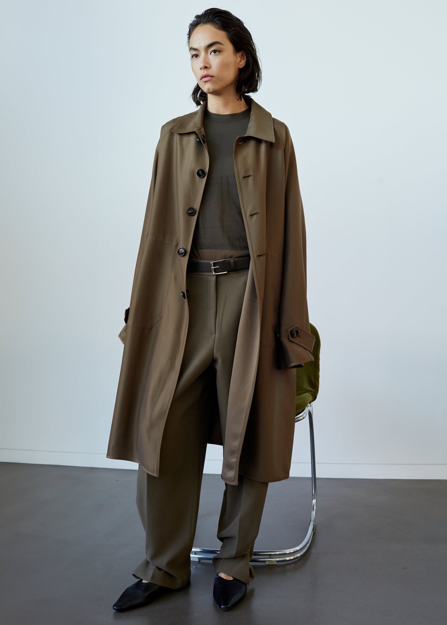 Aldrin Oversized Coat - Camel