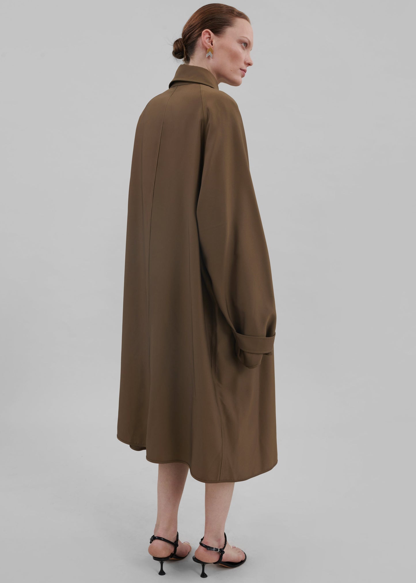 Aldrin Oversized Coat - Camel