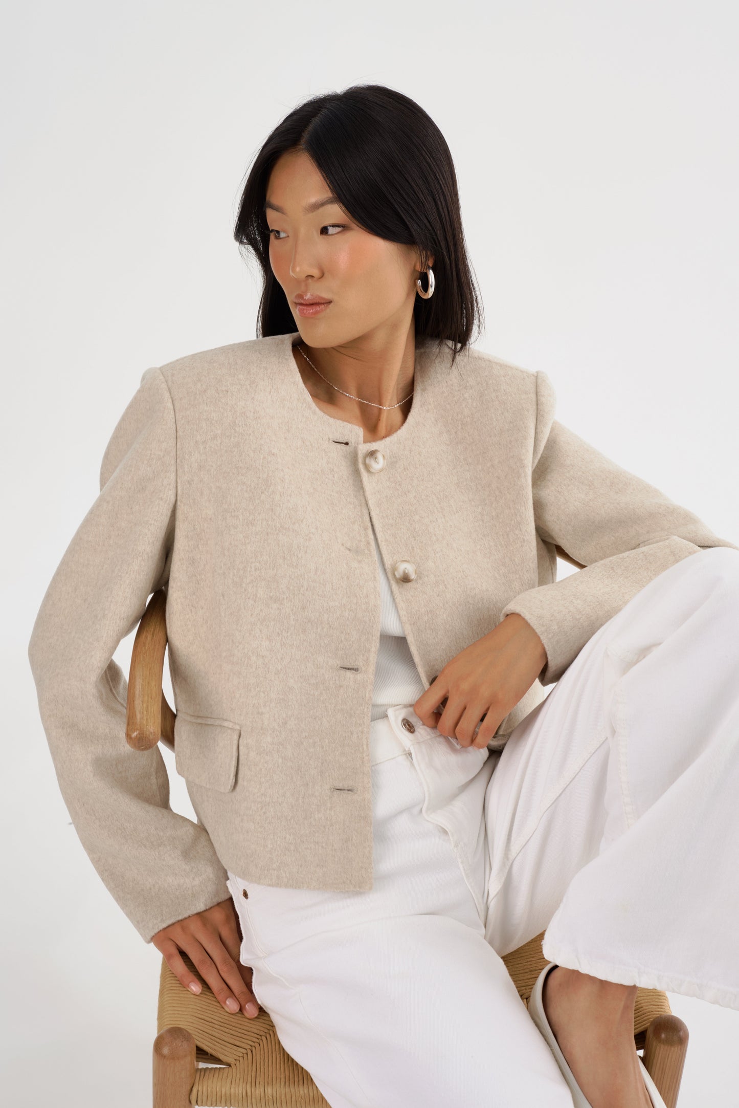 ALESSIA | Double Face Wool Jacket