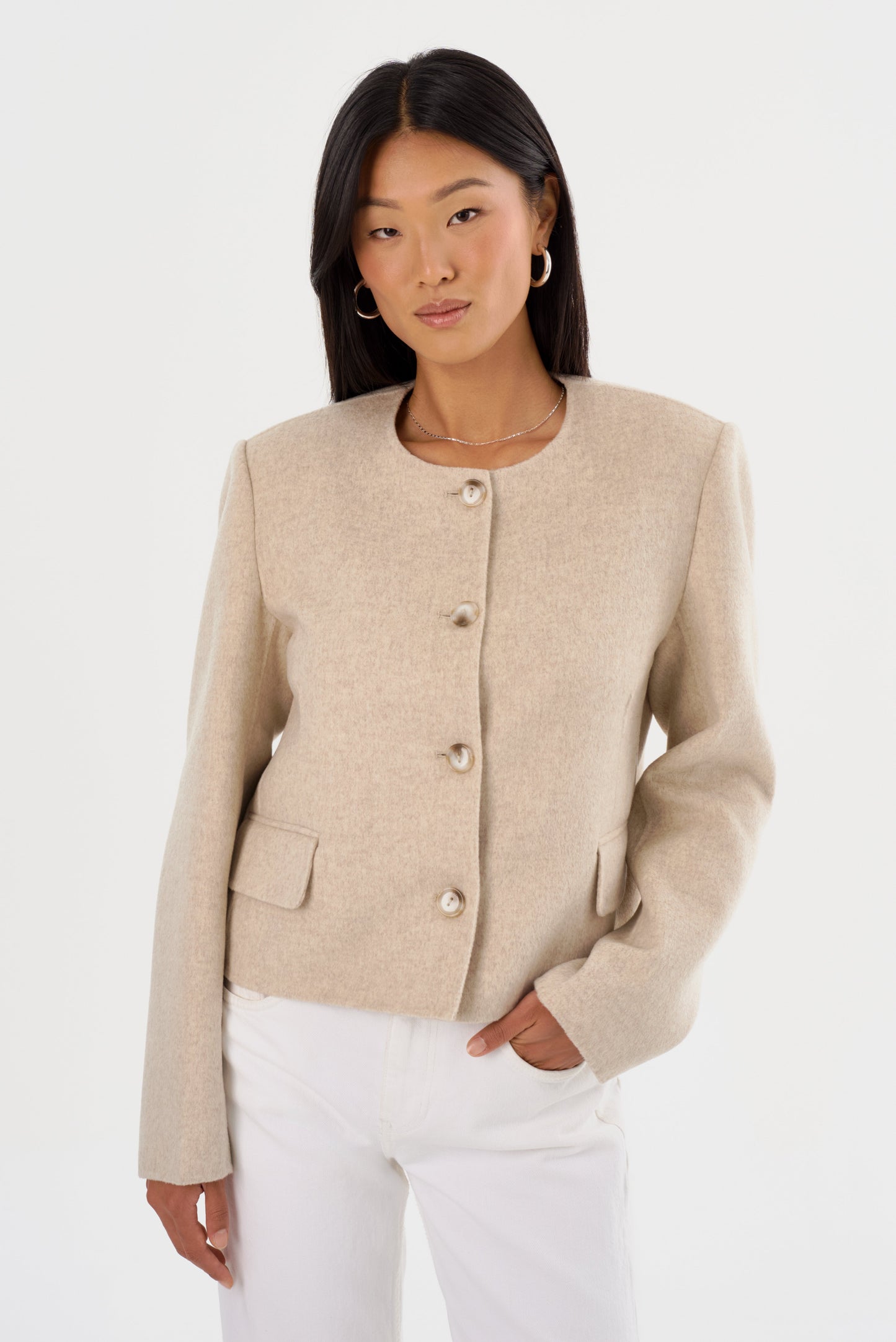 ALESSIA | Double Face Wool Jacket