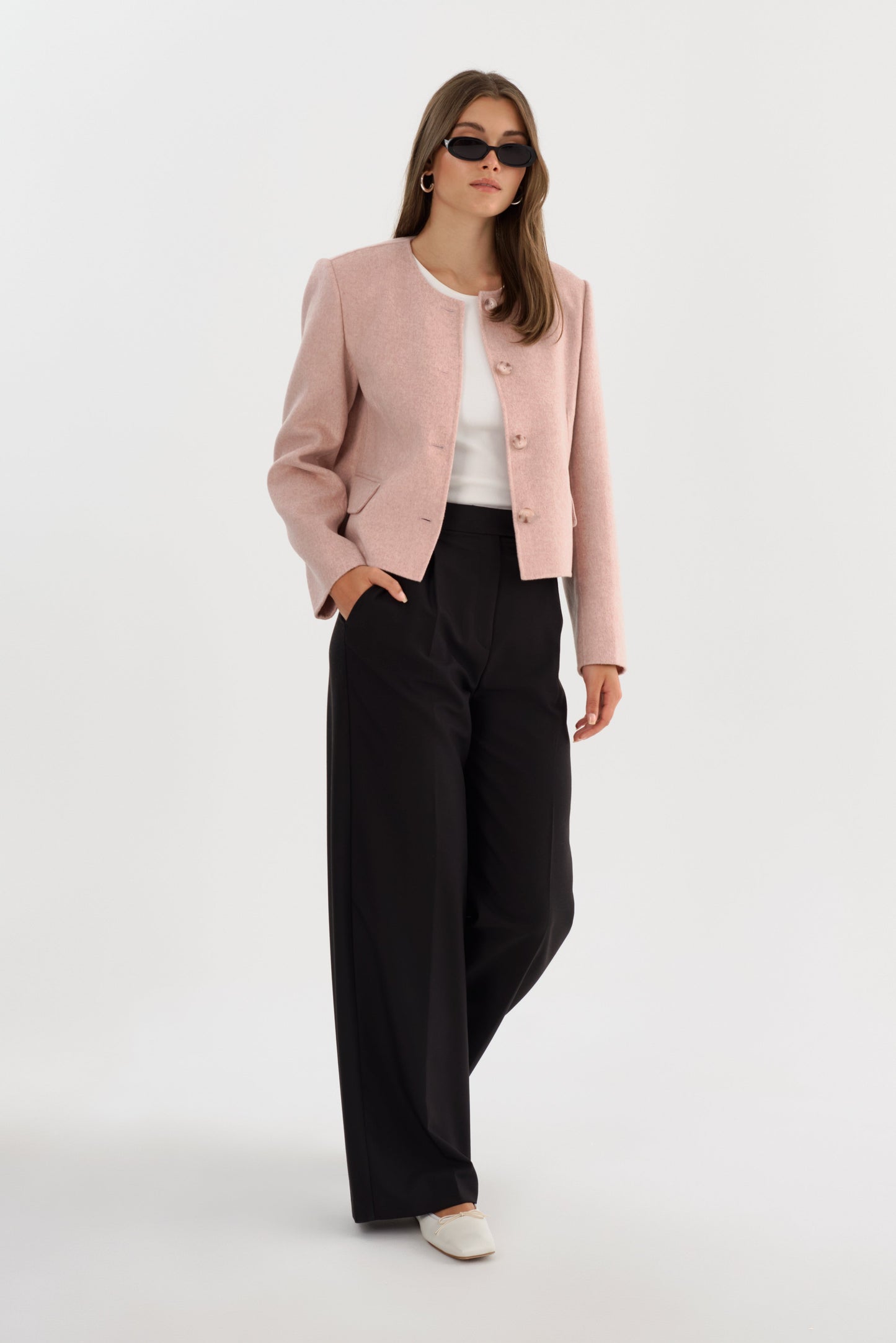 ALESSIA | Double Face Wool Jacket