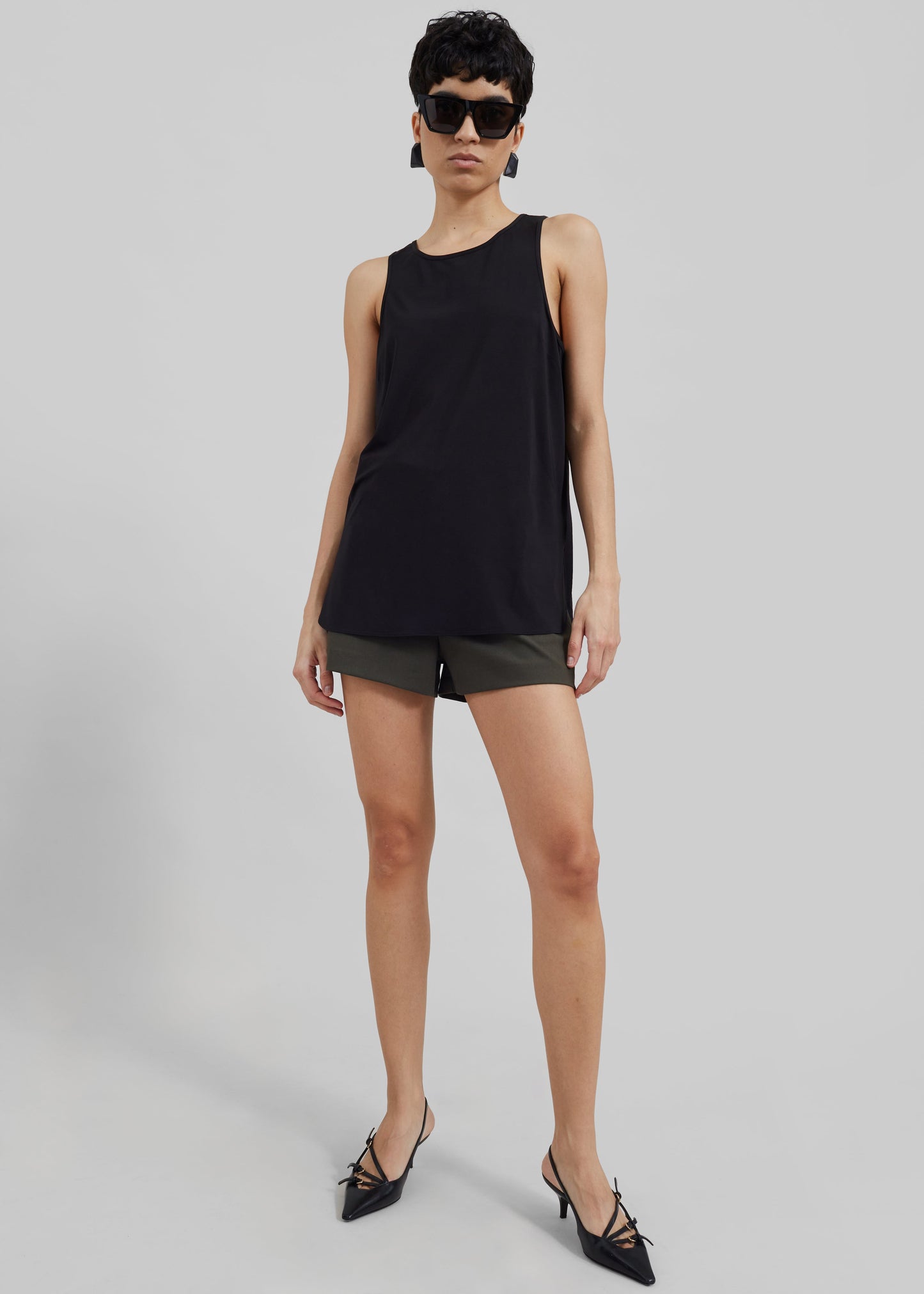 Solene Tank Top - Black