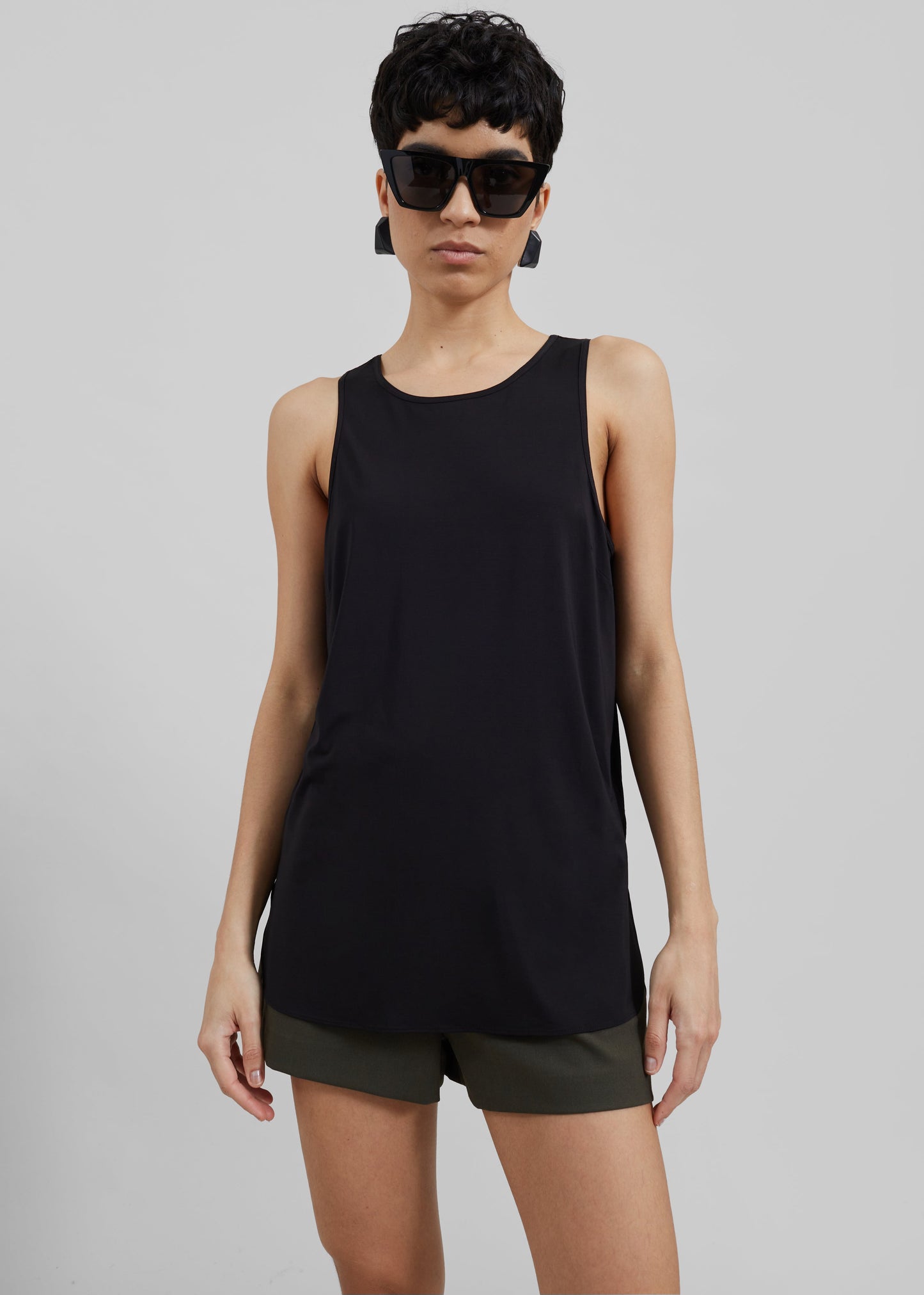 Solene Tank Top - Black