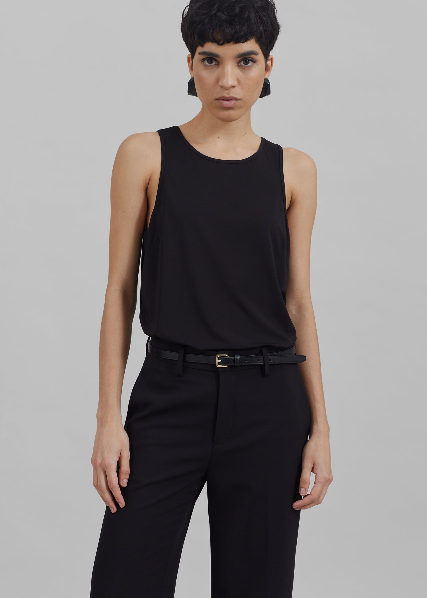 Solene Tank Top - Black