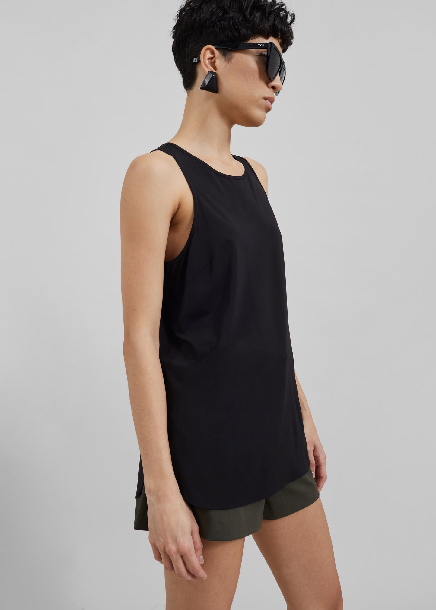 Solene Tank Top - Black