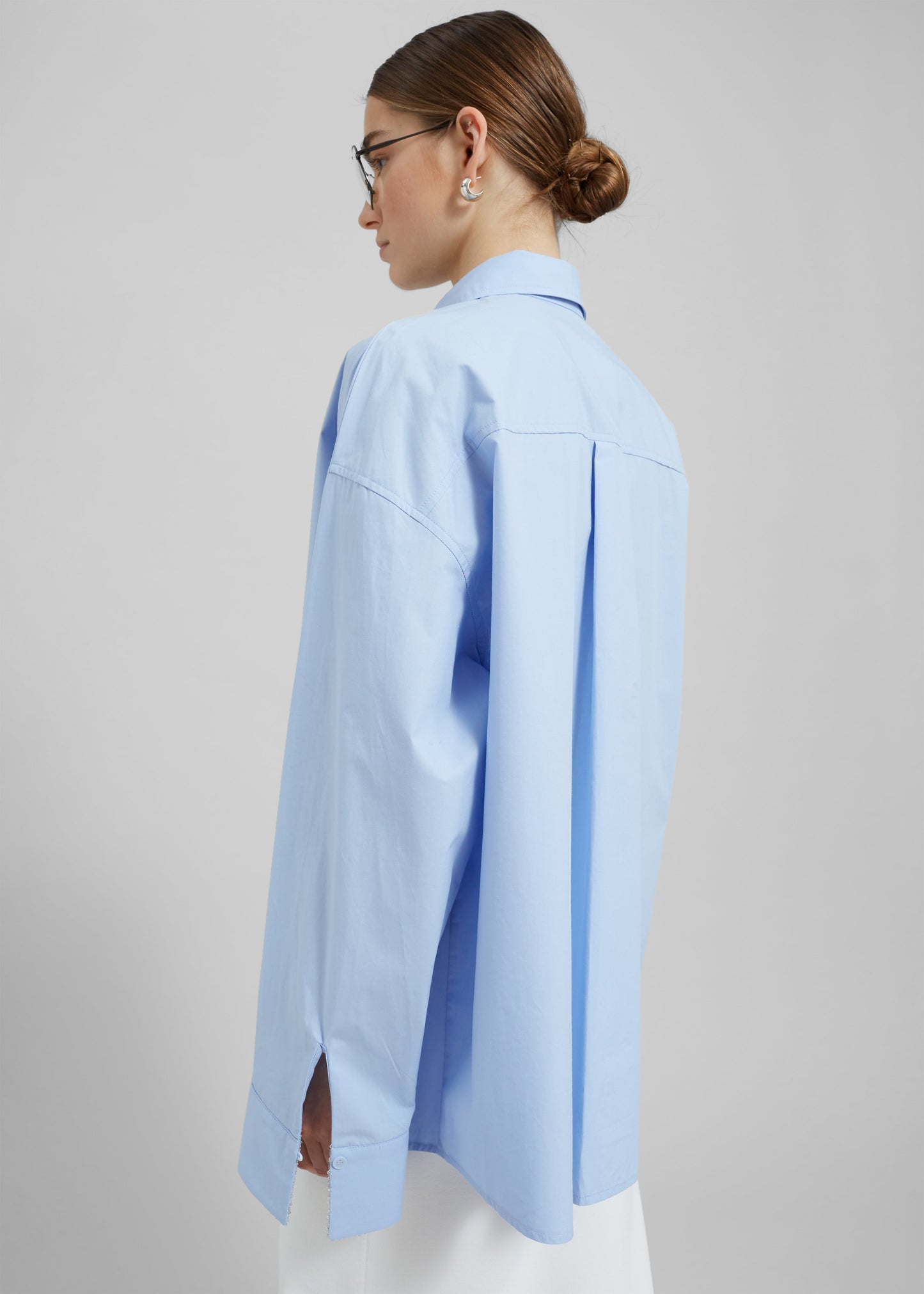 Aniston Button Up Shirt - Sky