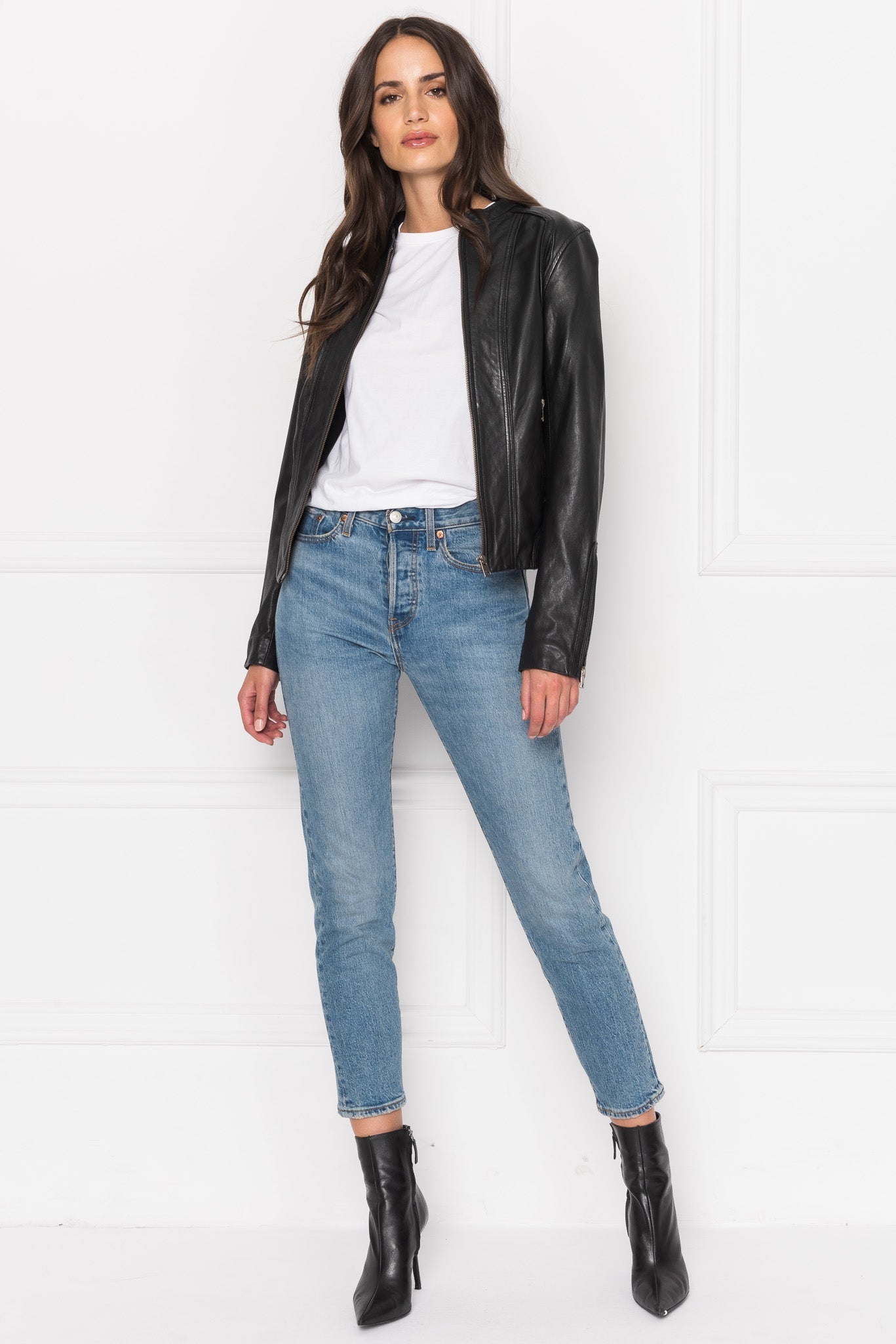 ARLETTE | Leather Biker Jacket