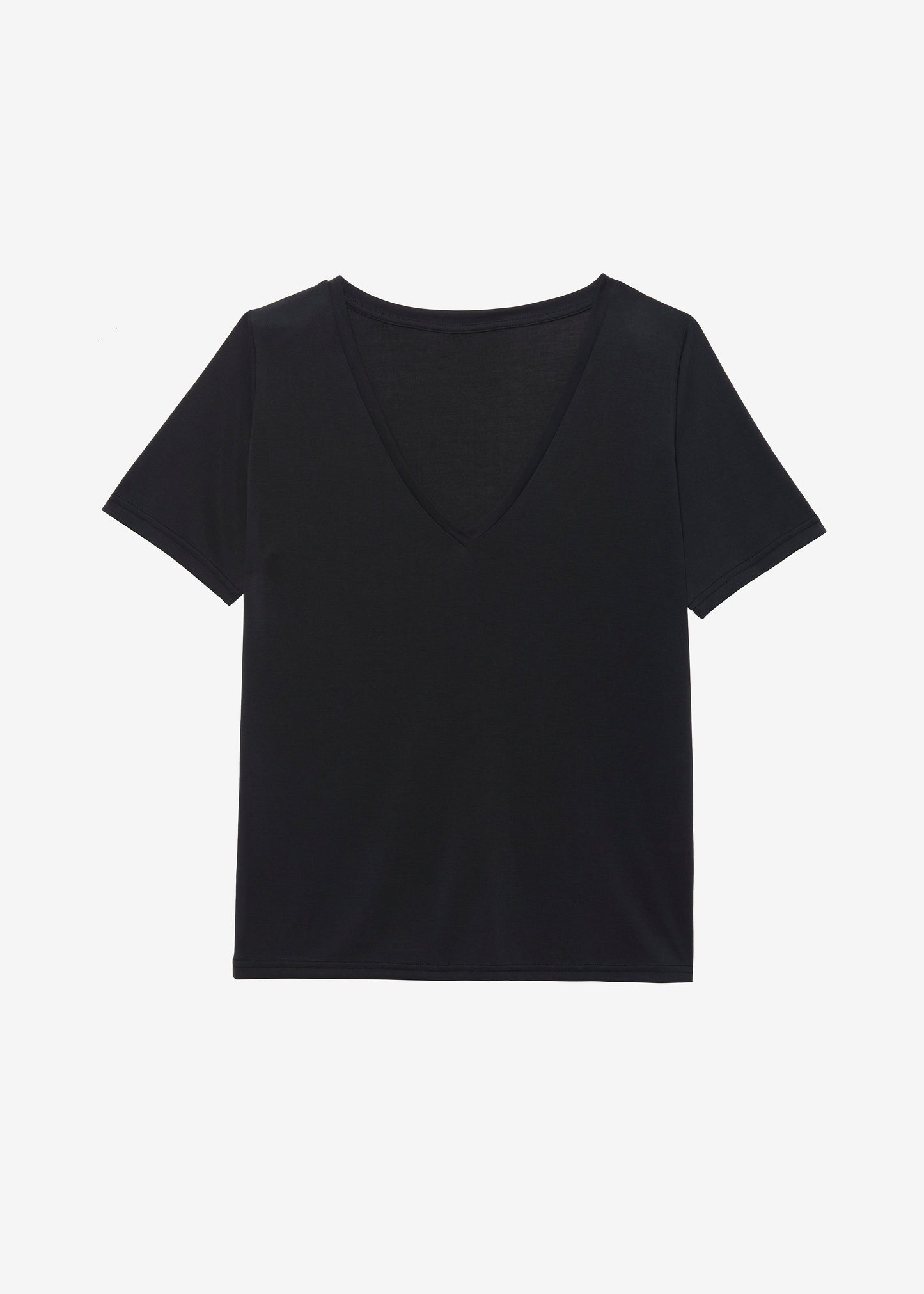 Asten V-Neck T-Shirt - Black