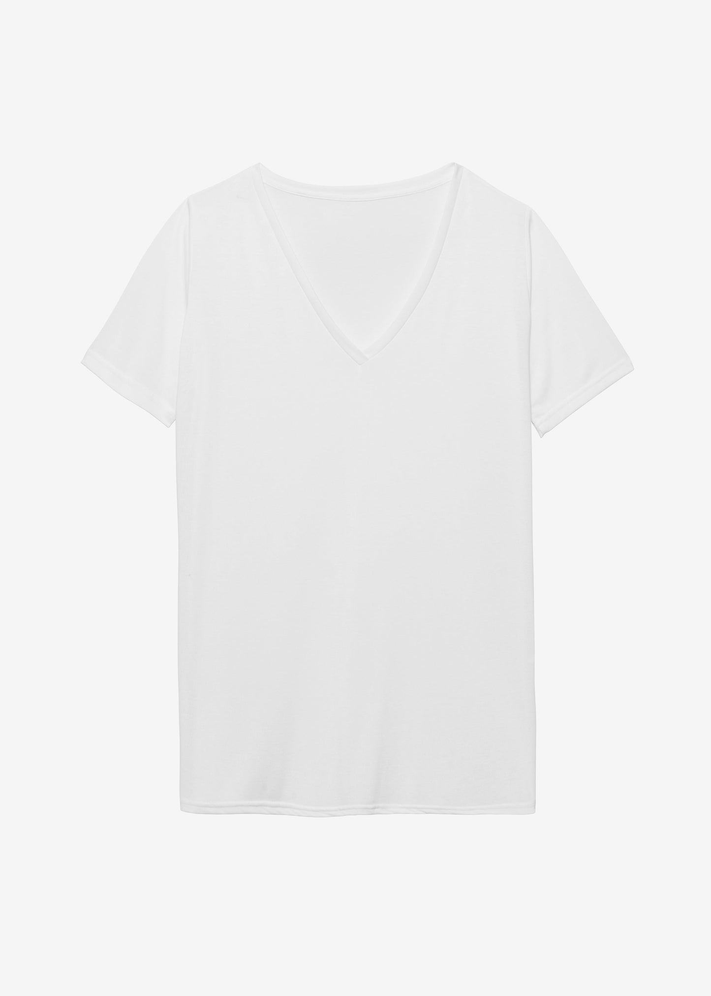 Asten V-Neck T-Shirt - White