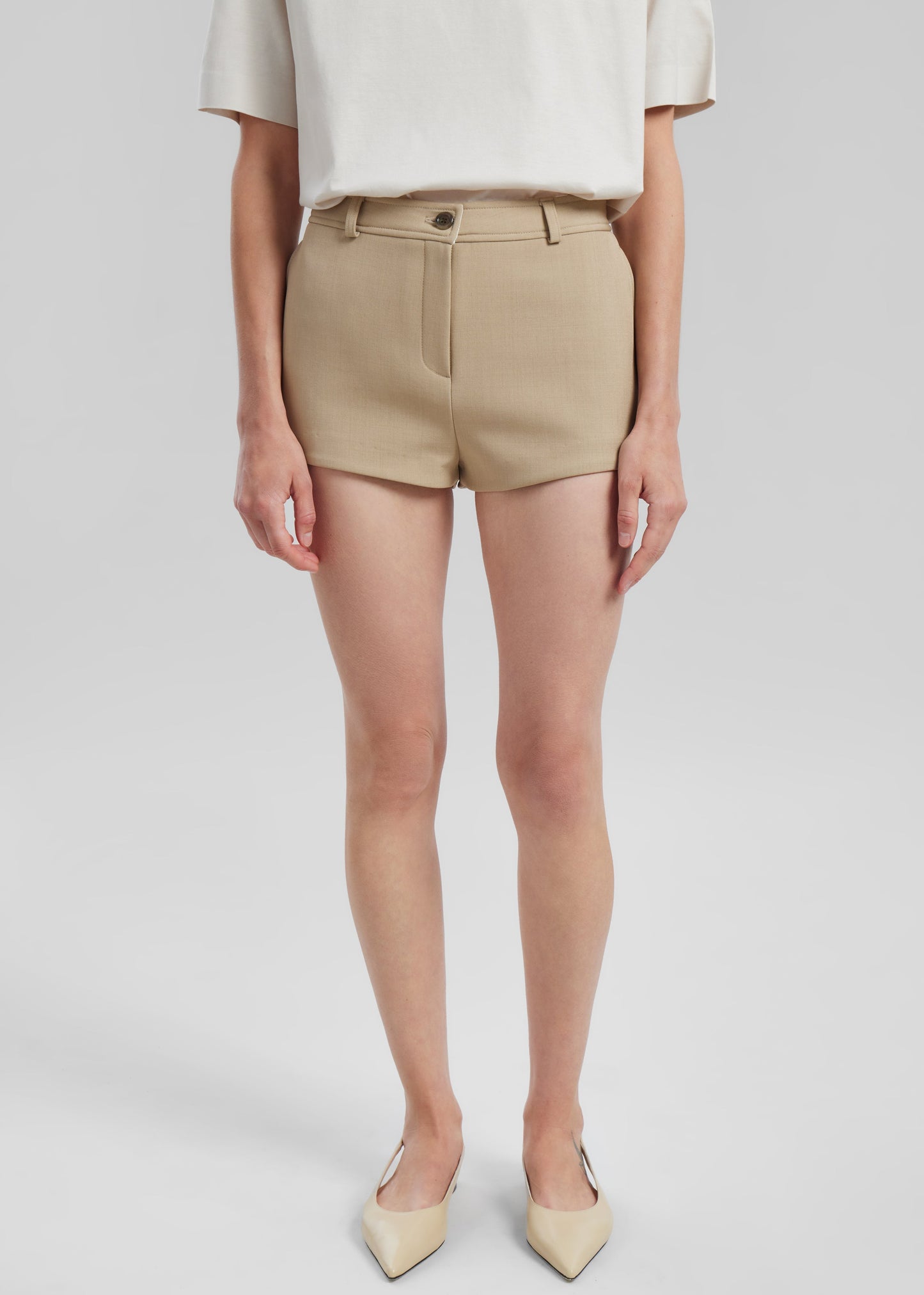 Banks Hot Pants - Beige