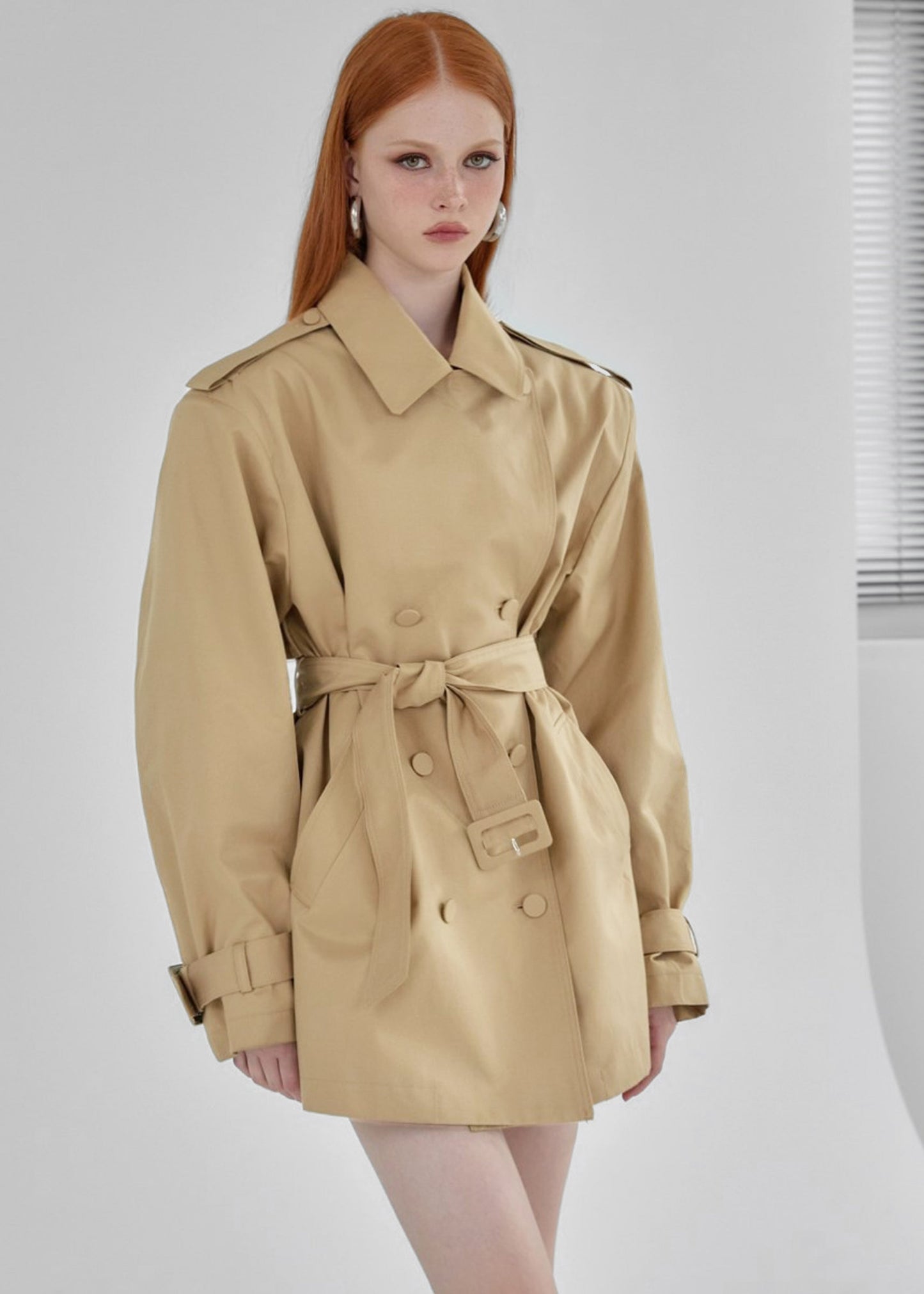 Raleigh Trench Coat - Beige