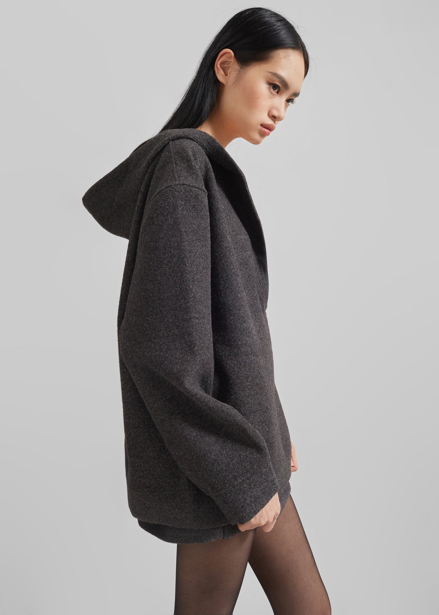 Belsay Hoodie - Charcoal