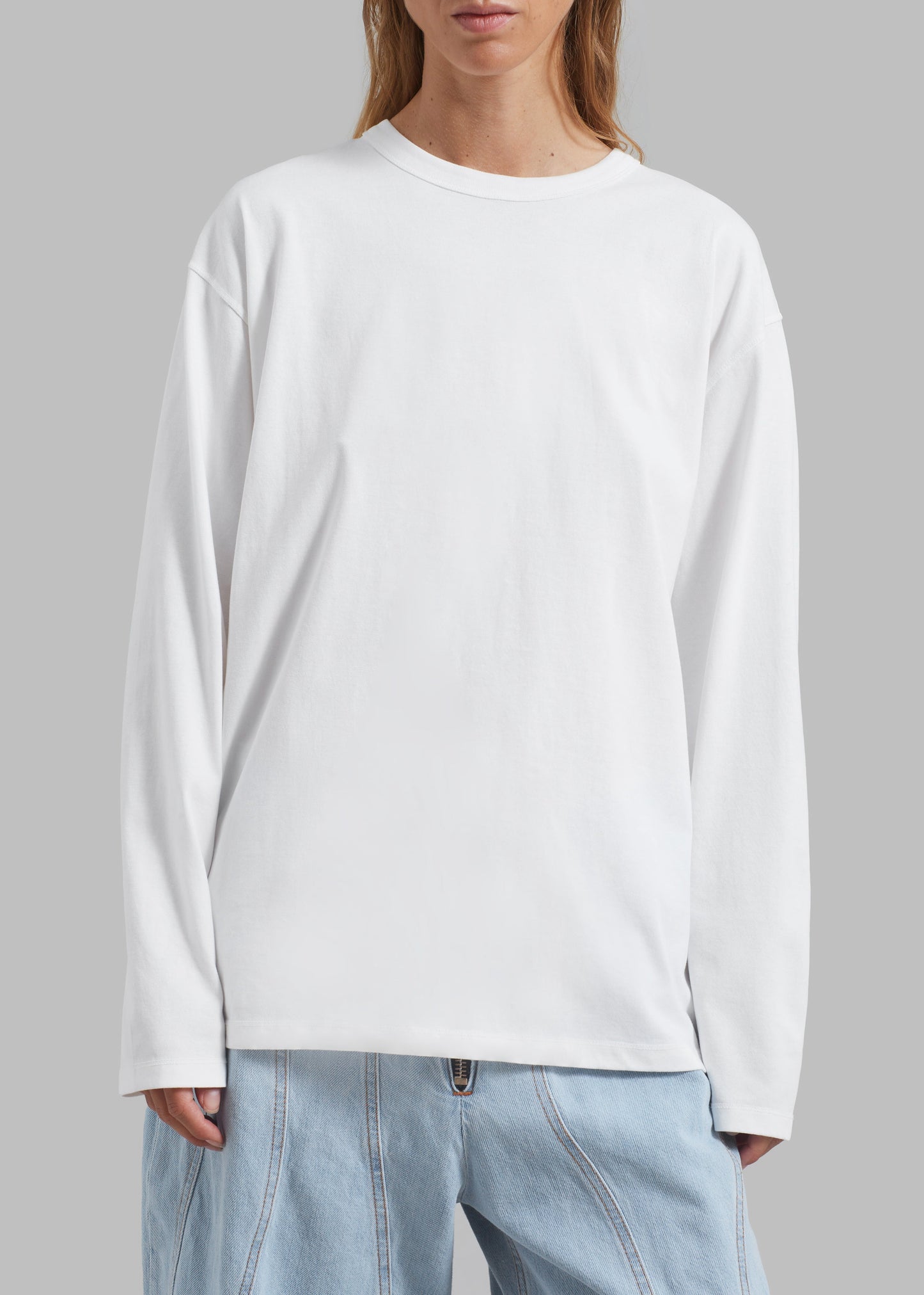 Bennett Long Sleeves Tee - Ivory