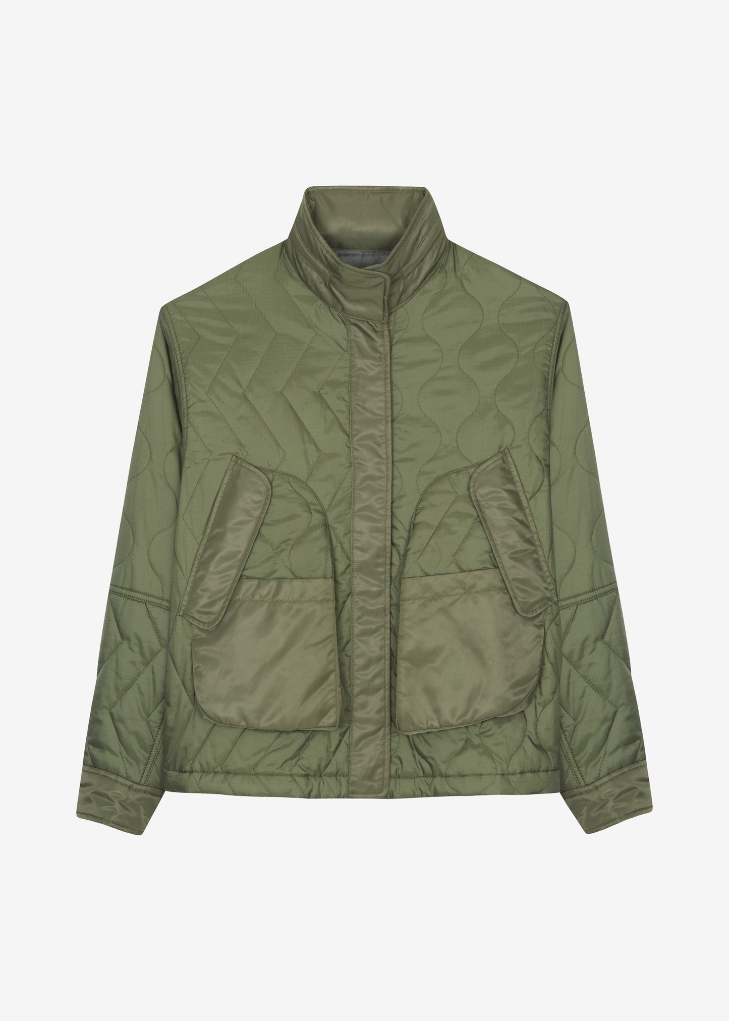 Birka Quilted Jacket - Green