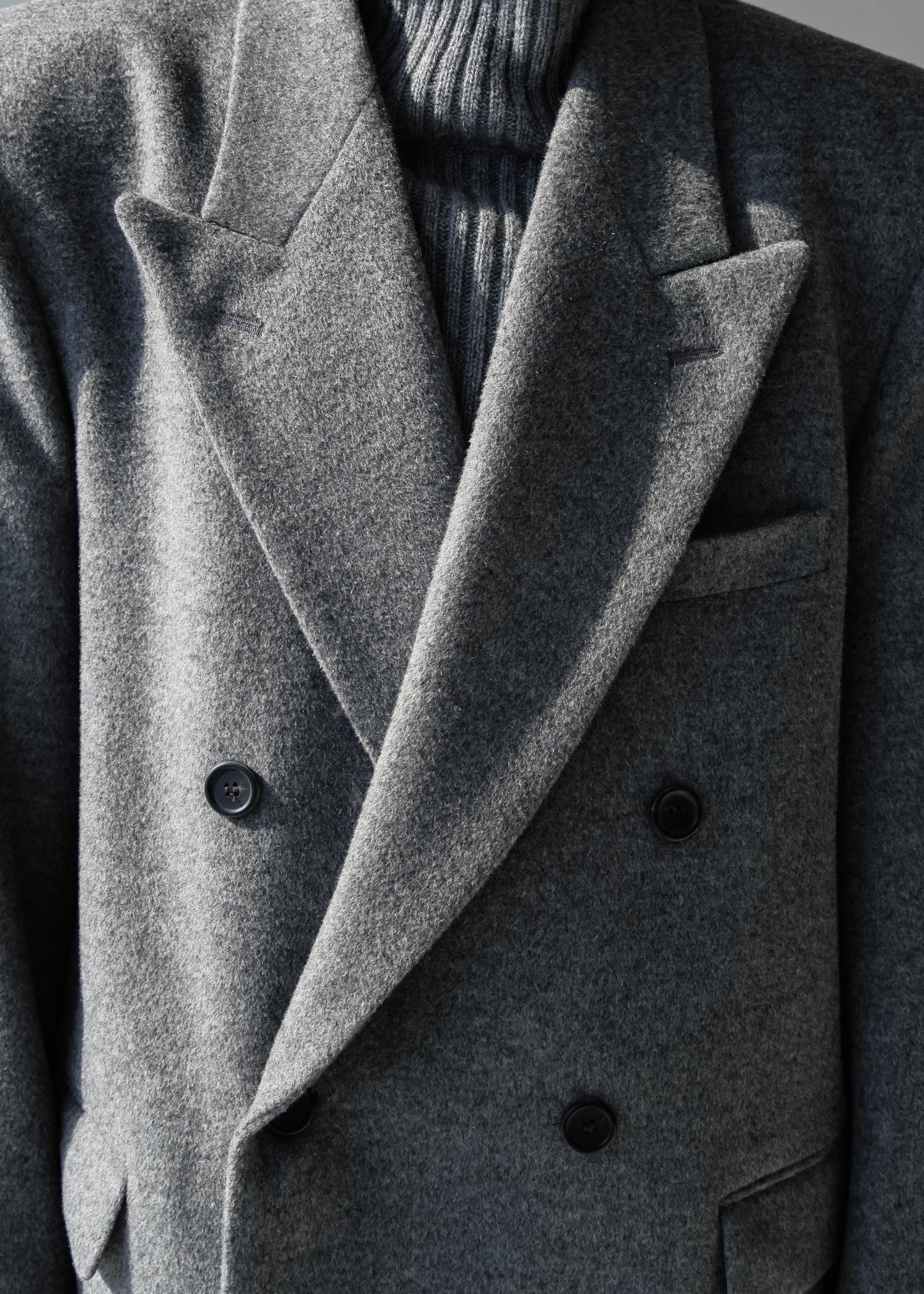 Birnam Wool Coat - Grey