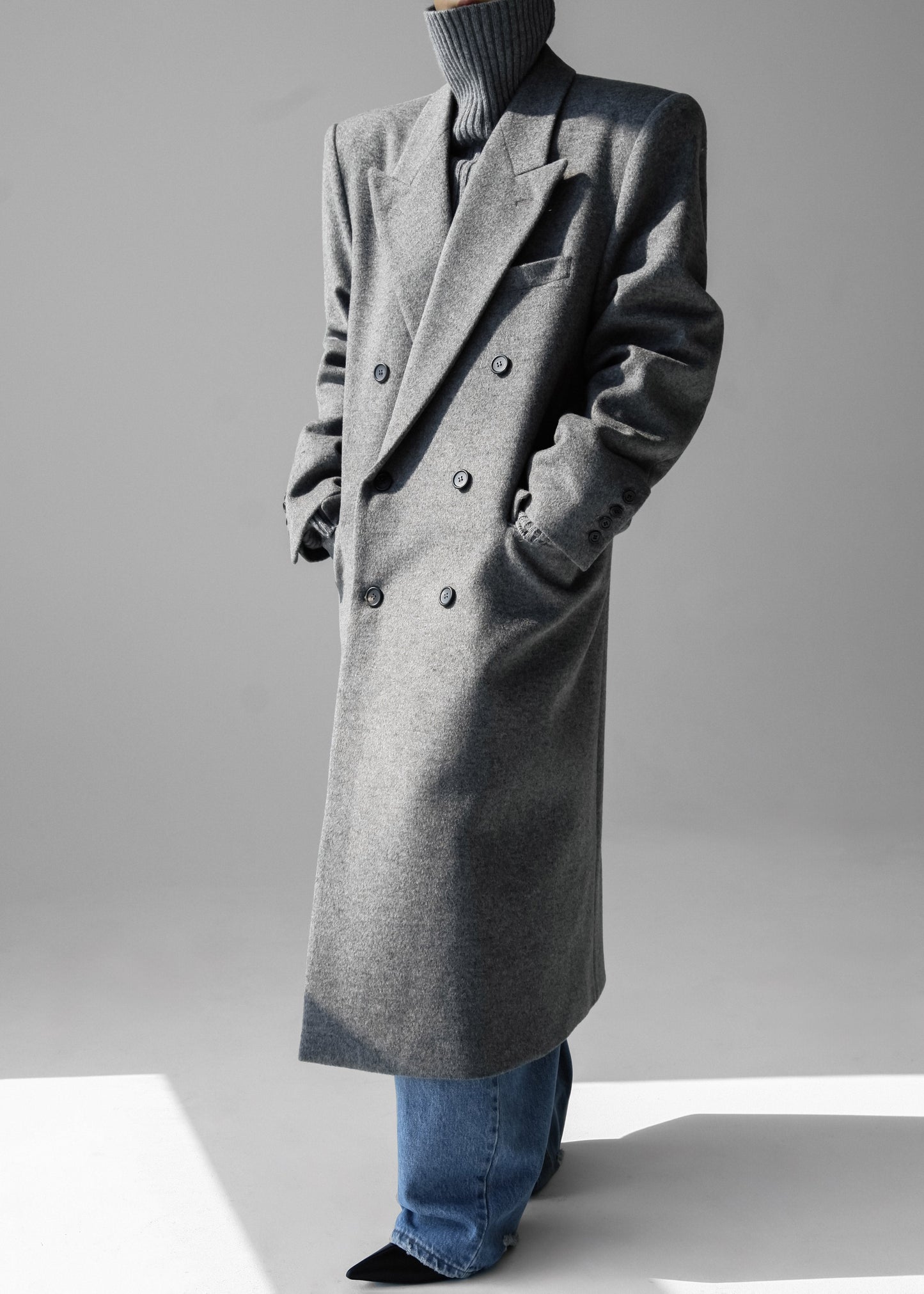 Birnam Wool Coat - Grey