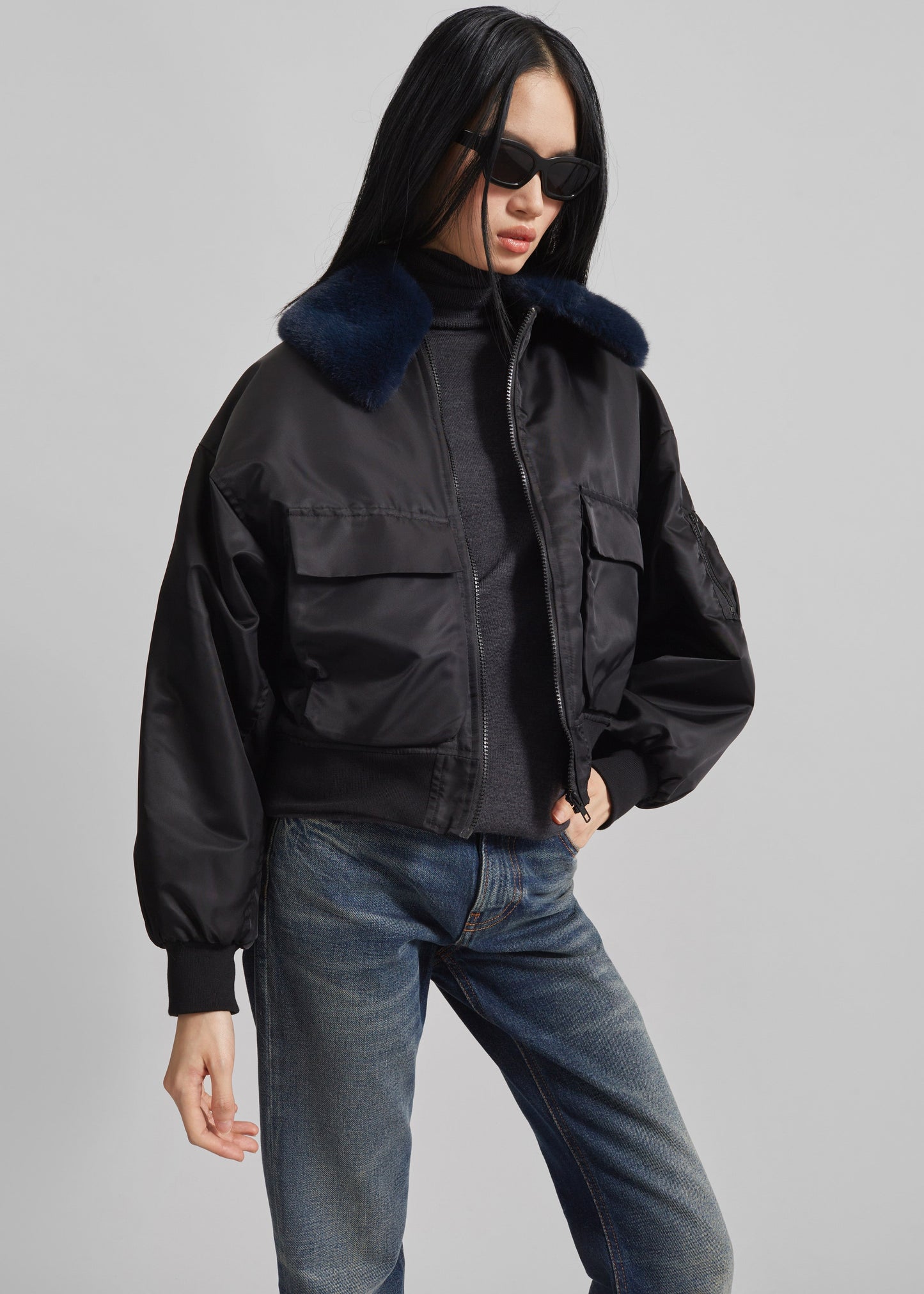 Blenham Bomber Jacket - Black