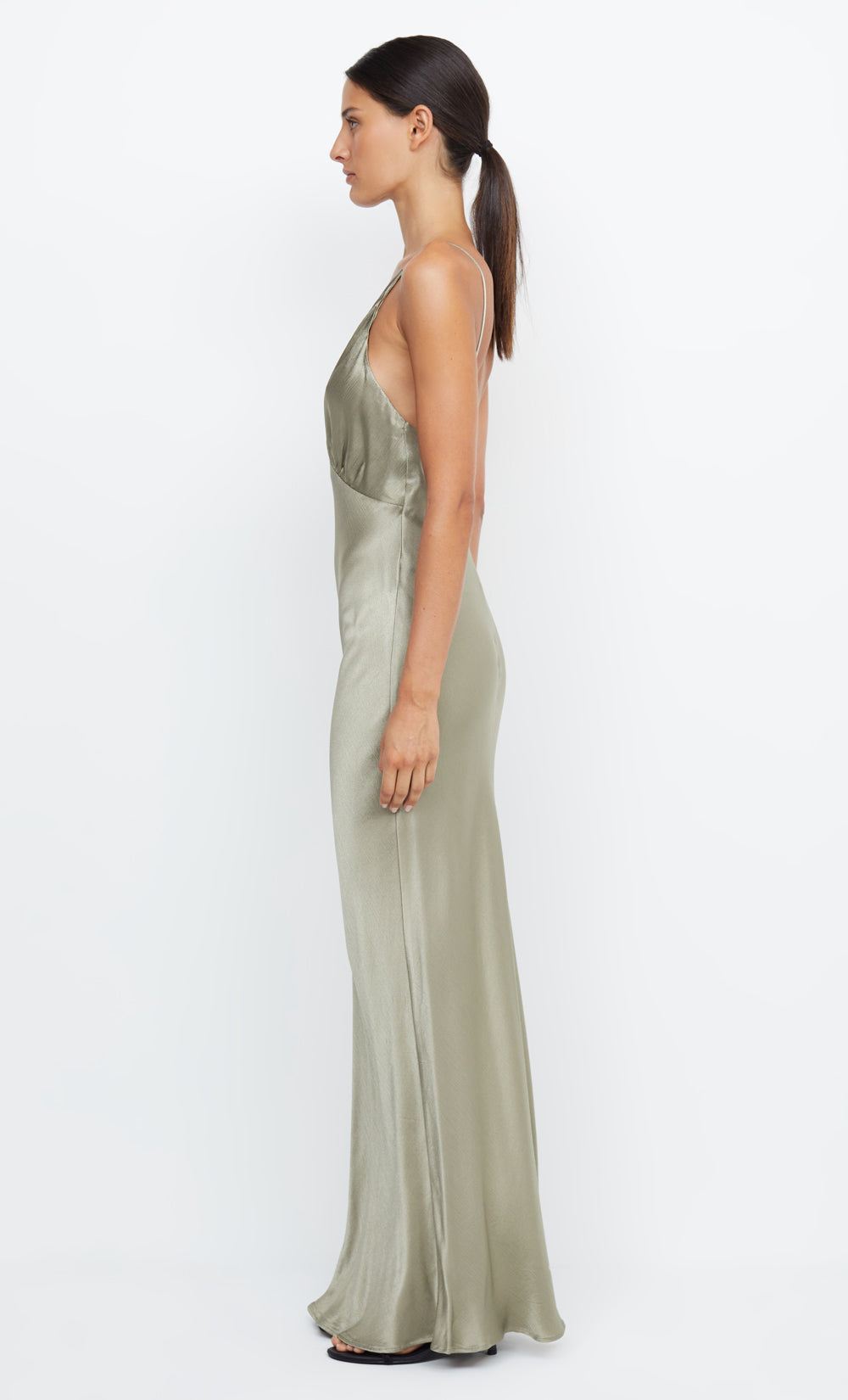 MOON DANCE V MAXI DRESS - SAGE