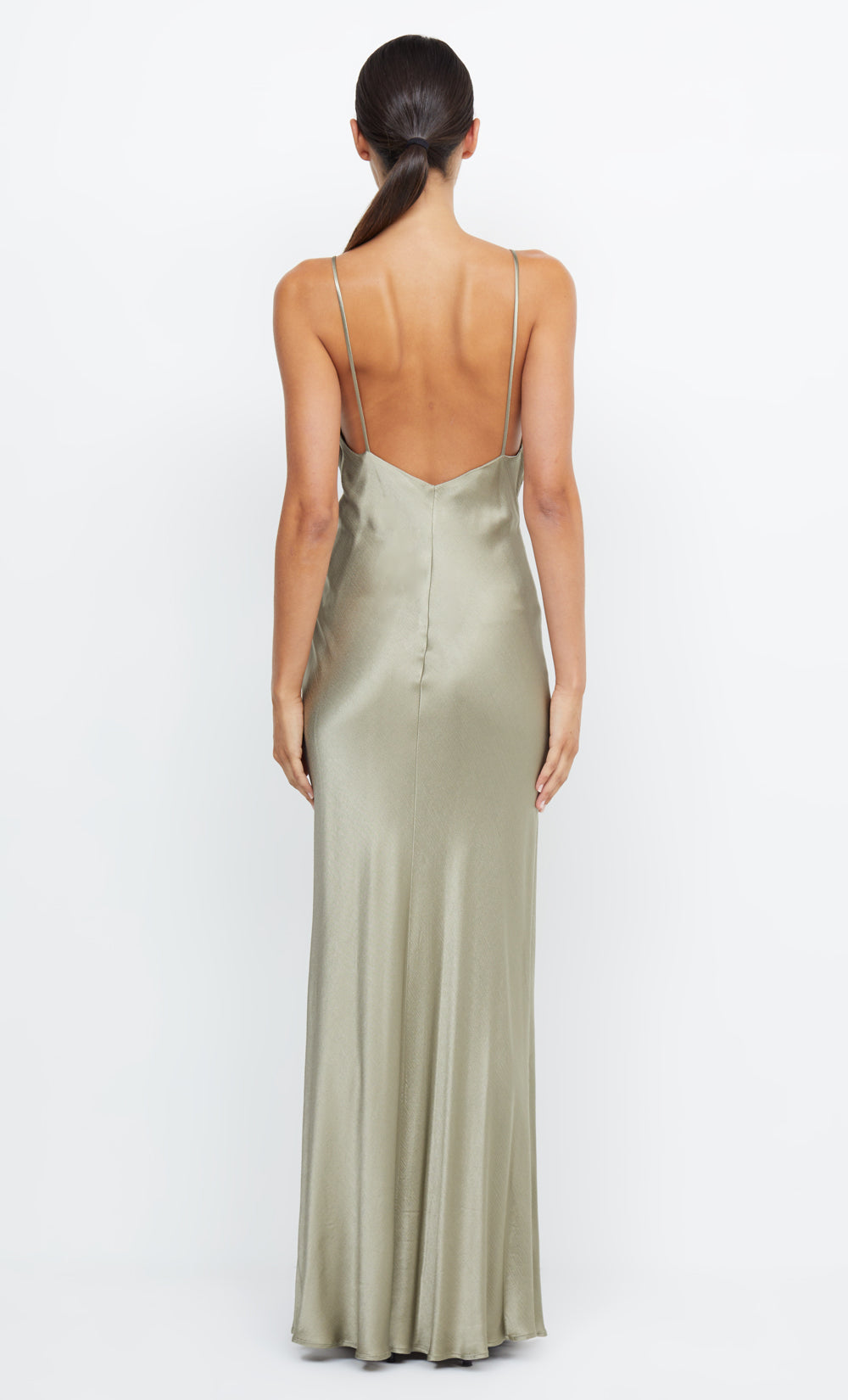 MOON DANCE V MAXI DRESS - SAGE