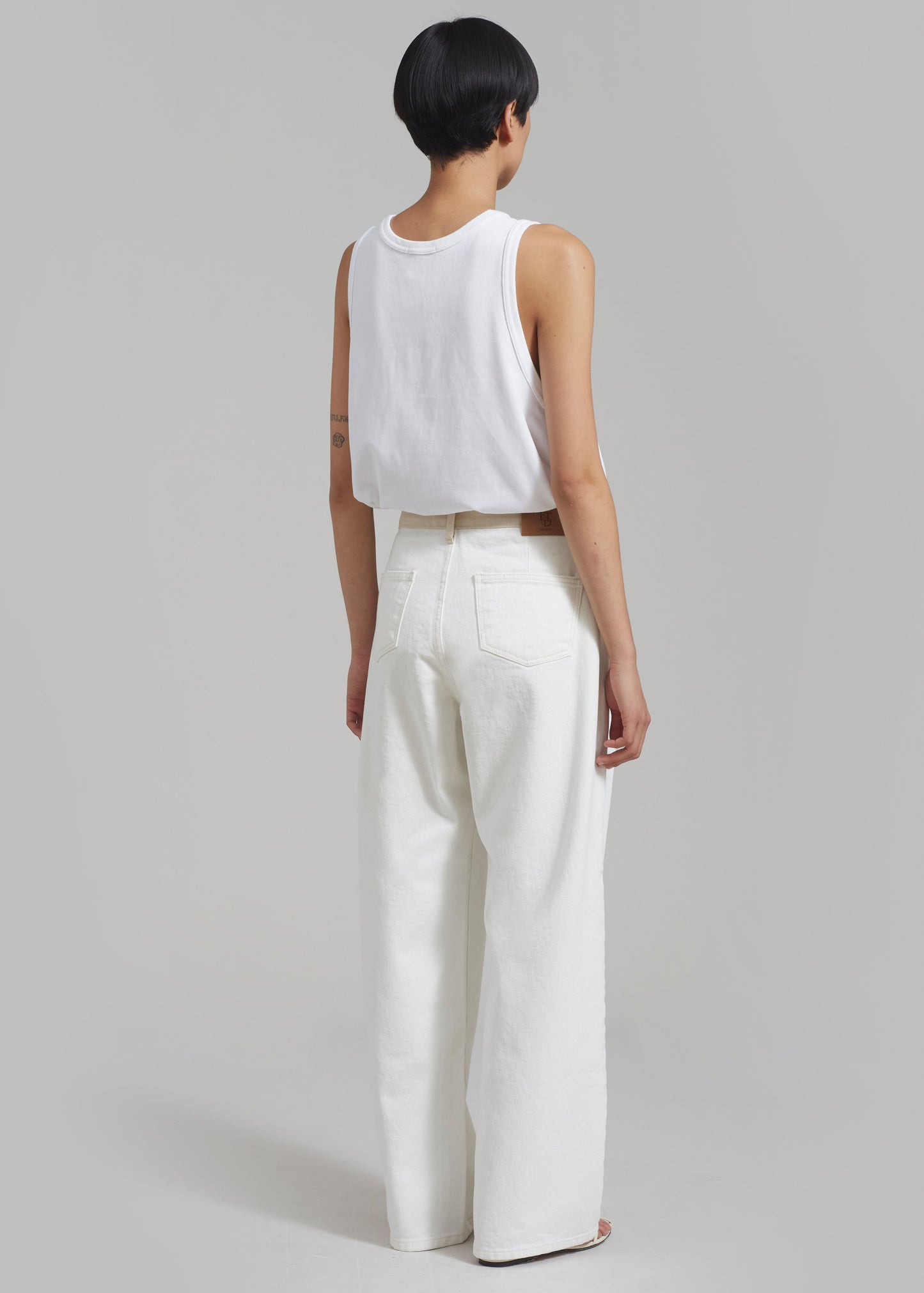 Briston Boxy Tank - White